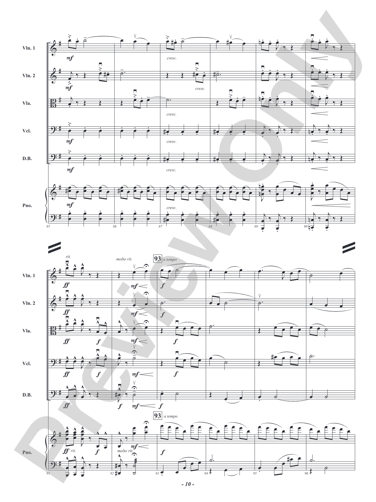 Storm Flight: String Orchestra Conductor Score & Parts