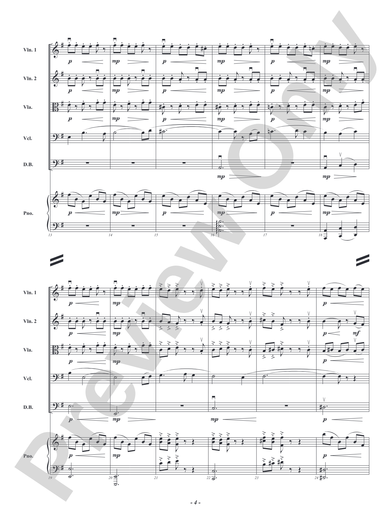 Storm Flight: String Orchestra Conductor Score & Parts