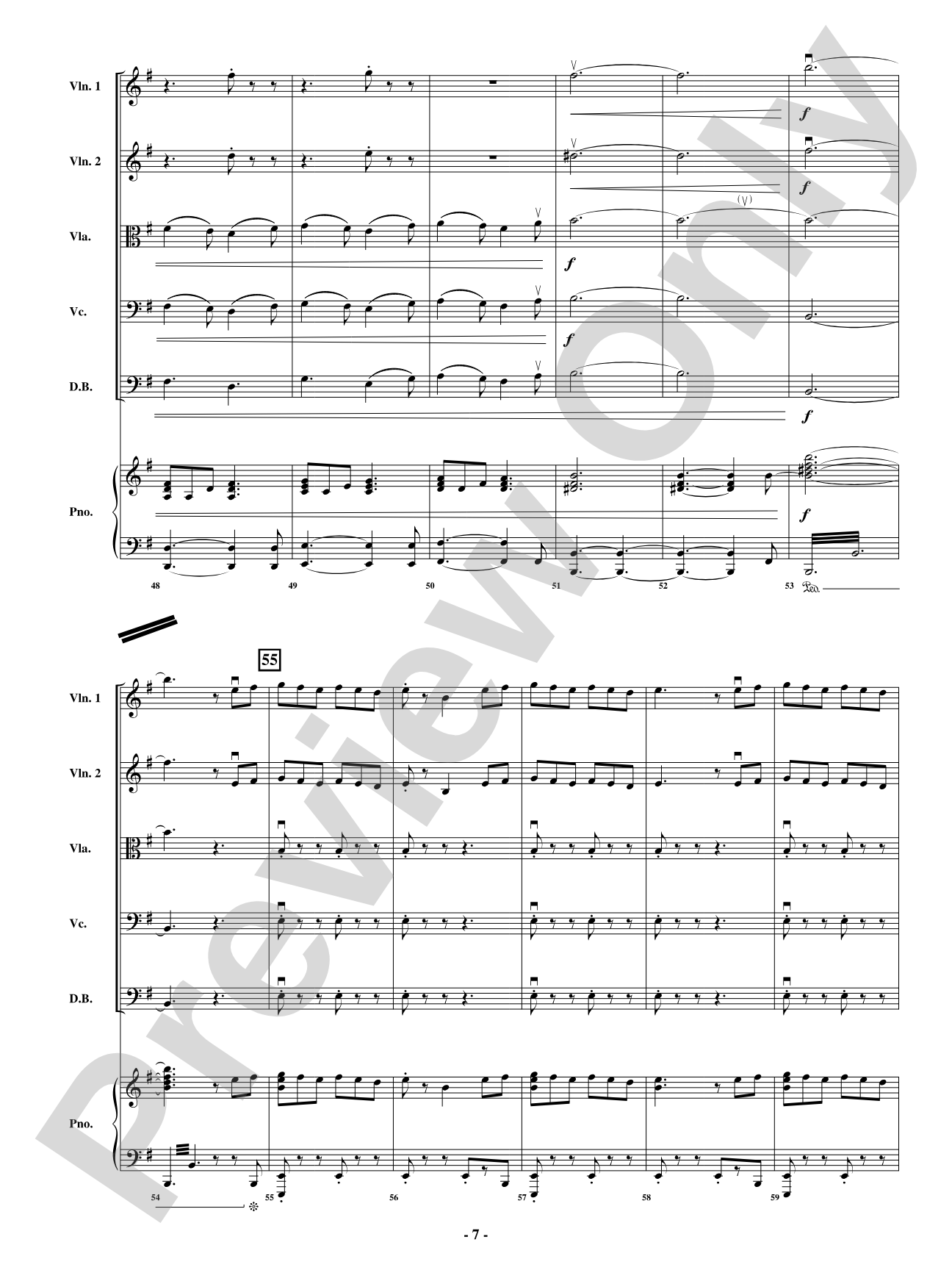 The Highland Games: String Orchestra Conductor Score & Parts