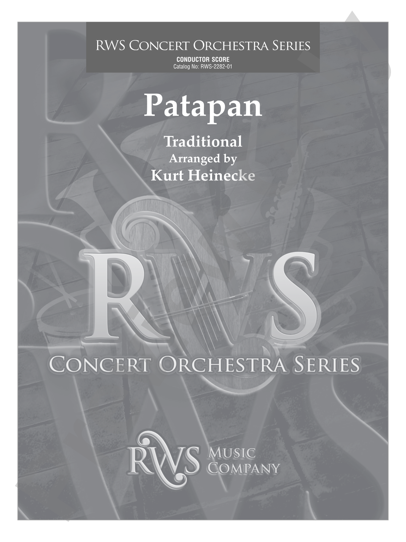 Patapan: Full Orchestra Conductor Score & Parts
