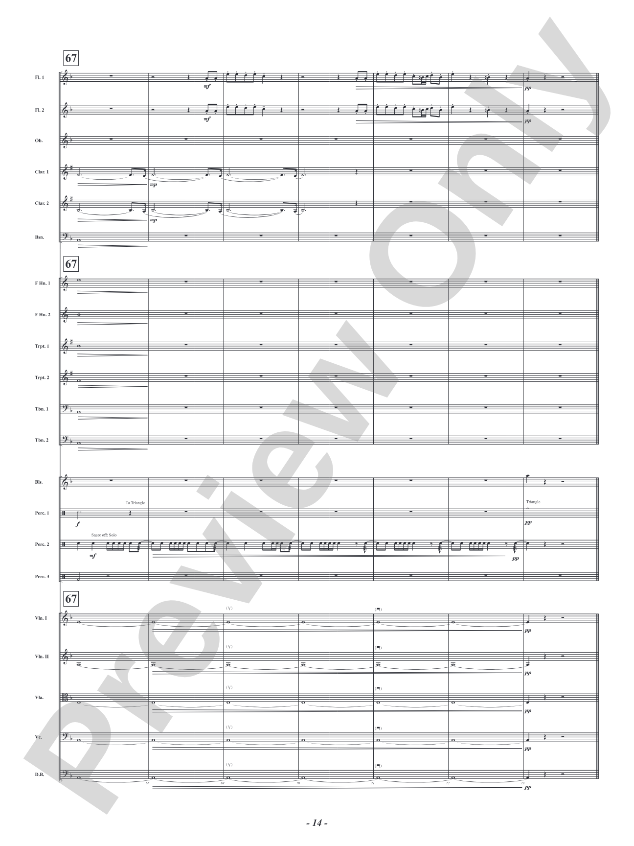 Patapan: Full Orchestra Conductor Score & Parts