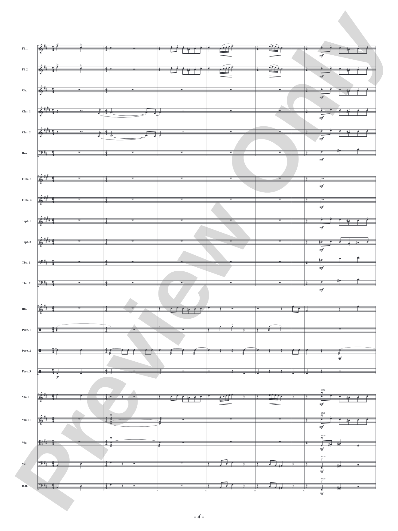 Patapan: Full Orchestra Conductor Score & Parts