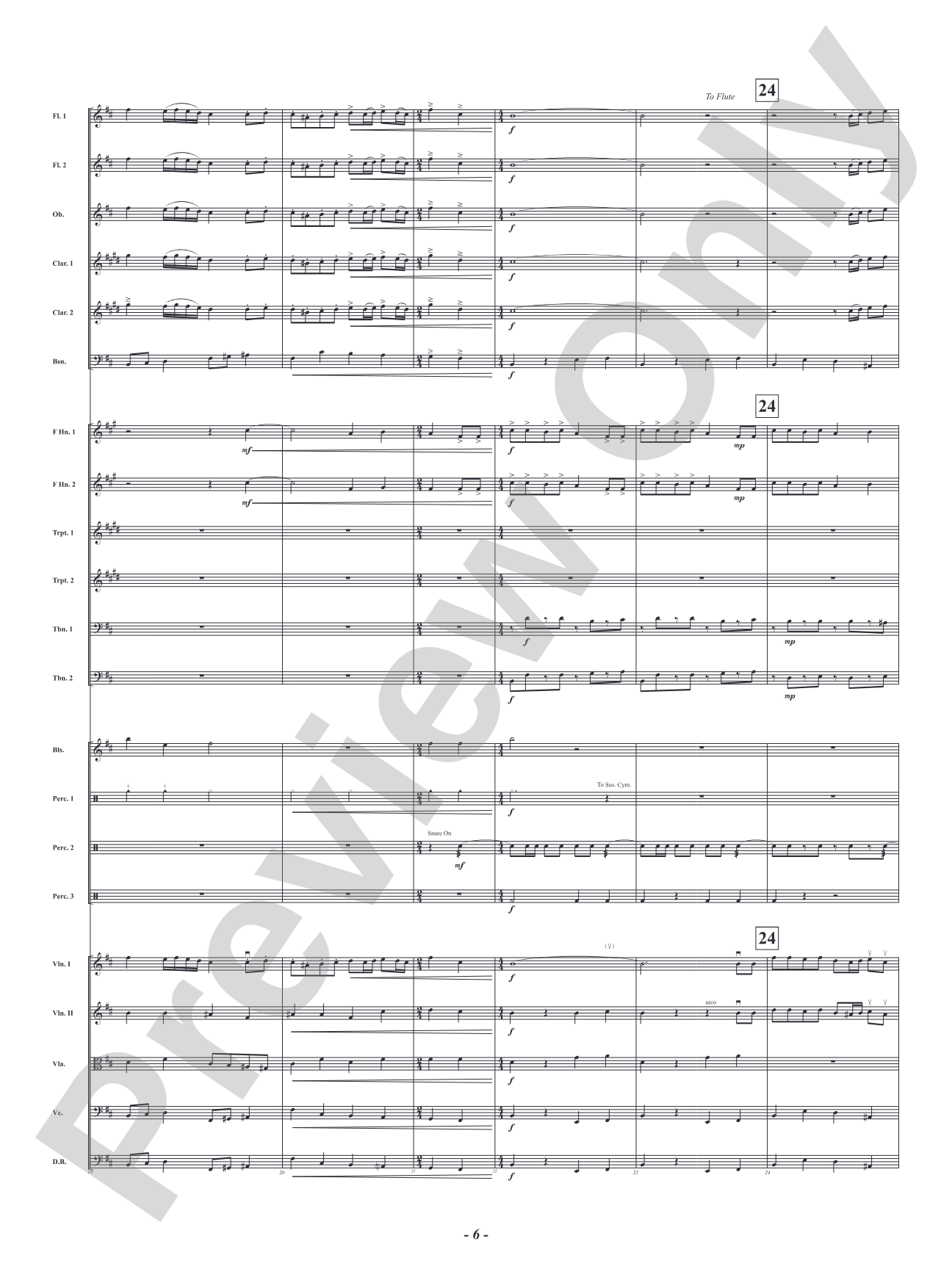 Patapan: Full Orchestra Conductor Score & Parts
