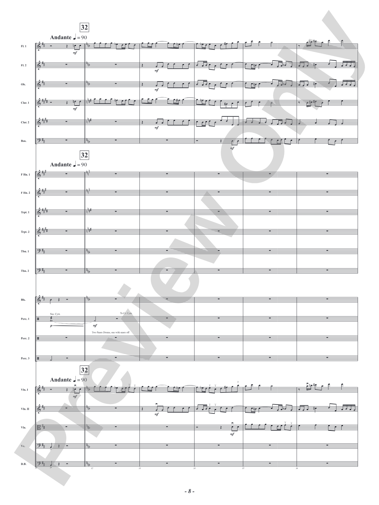 Patapan: Full Orchestra Conductor Score & Parts