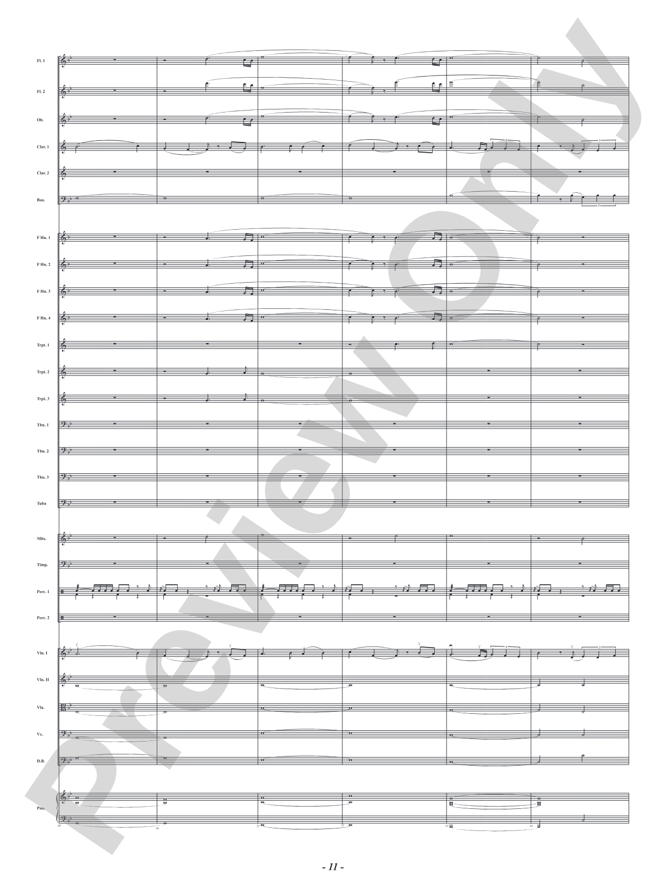Olympus Calls: Full Orchestra Conductor Score & Parts