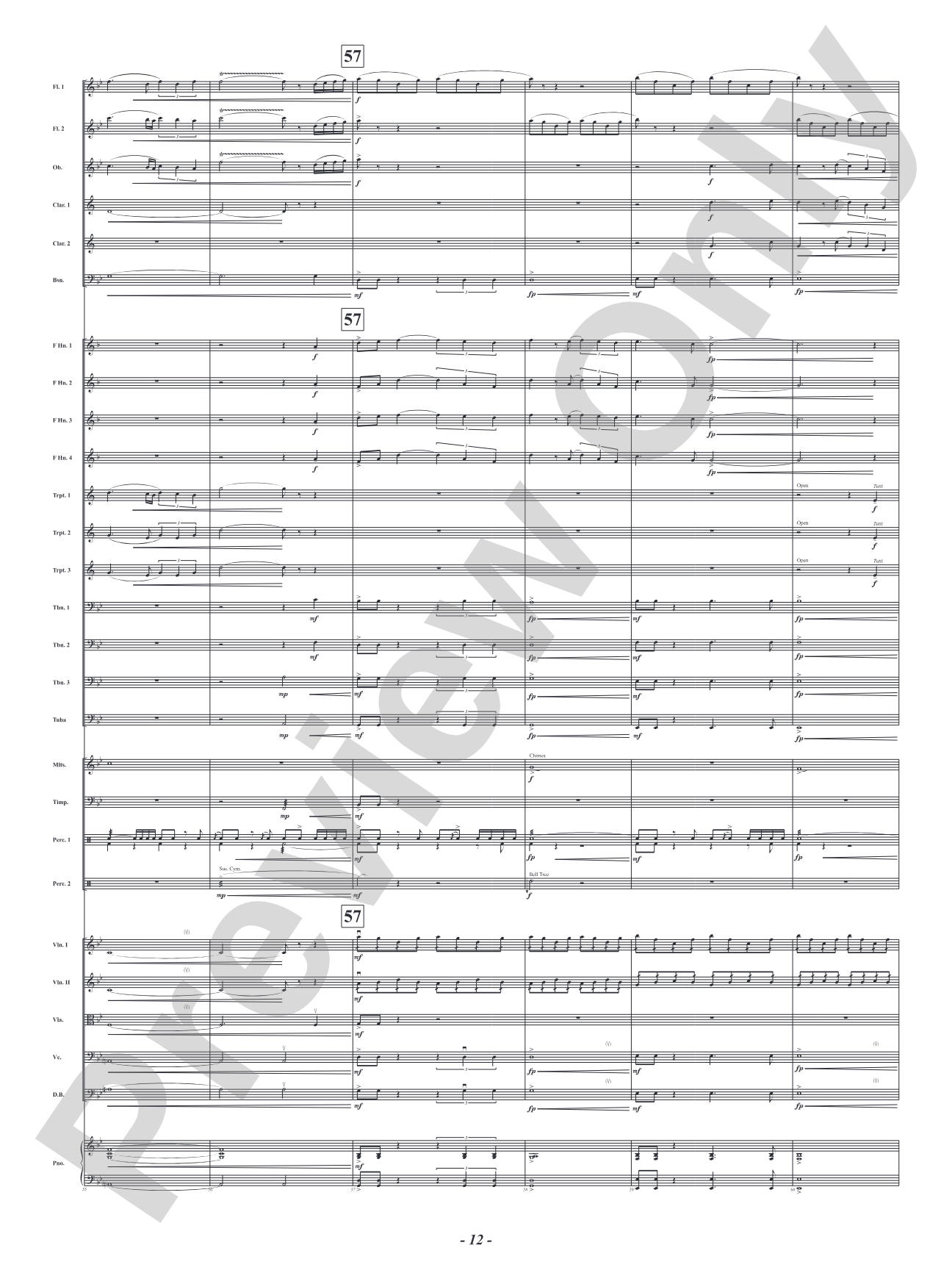 Olympus Calls: Full Orchestra Conductor Score & Parts