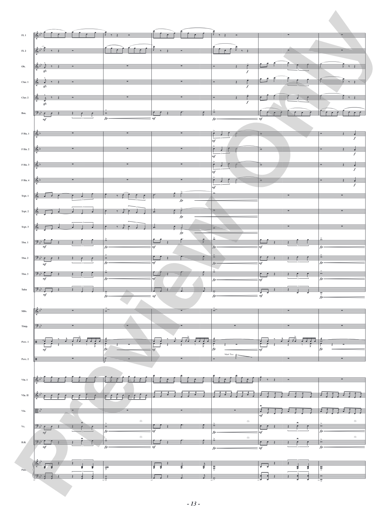 Olympus Calls: Full Orchestra Conductor Score & Parts