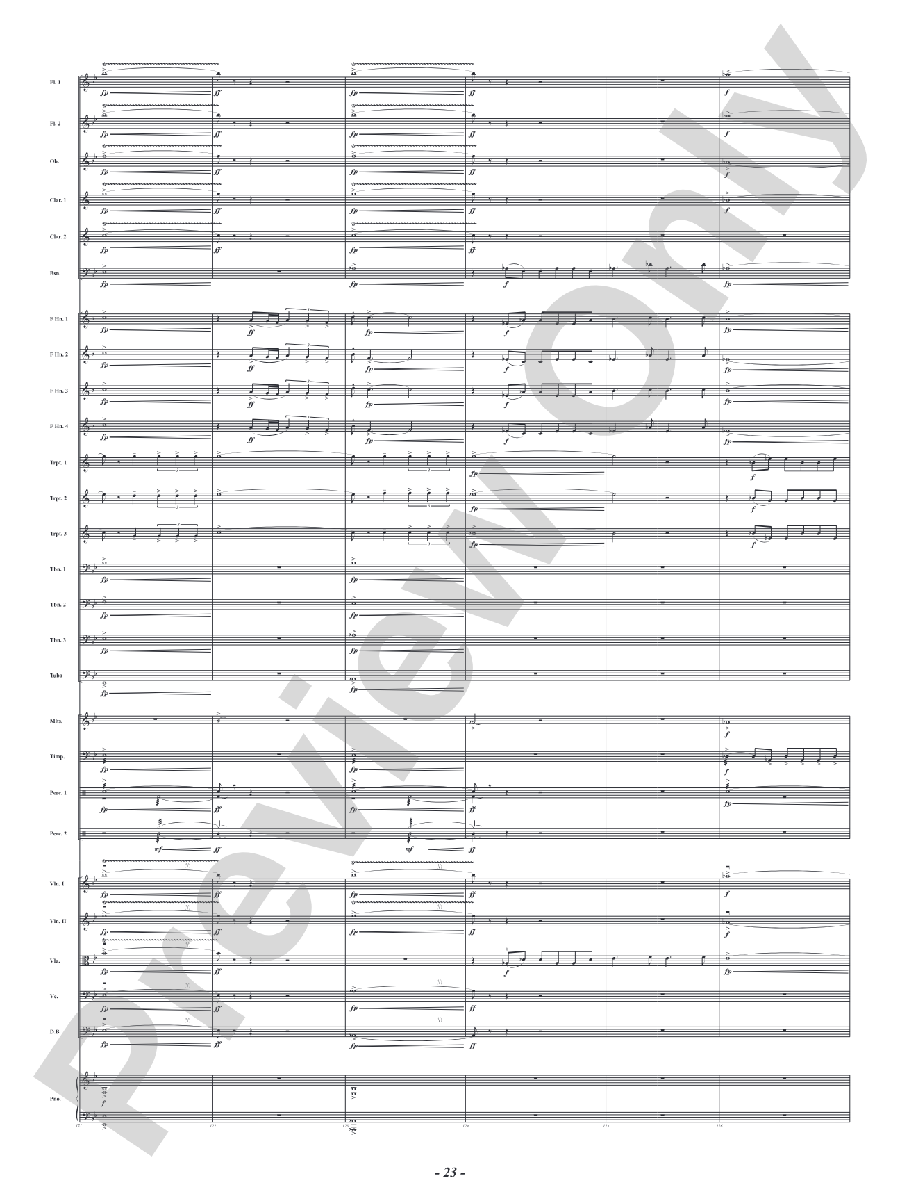 Olympus Calls: Full Orchestra Conductor Score & Parts