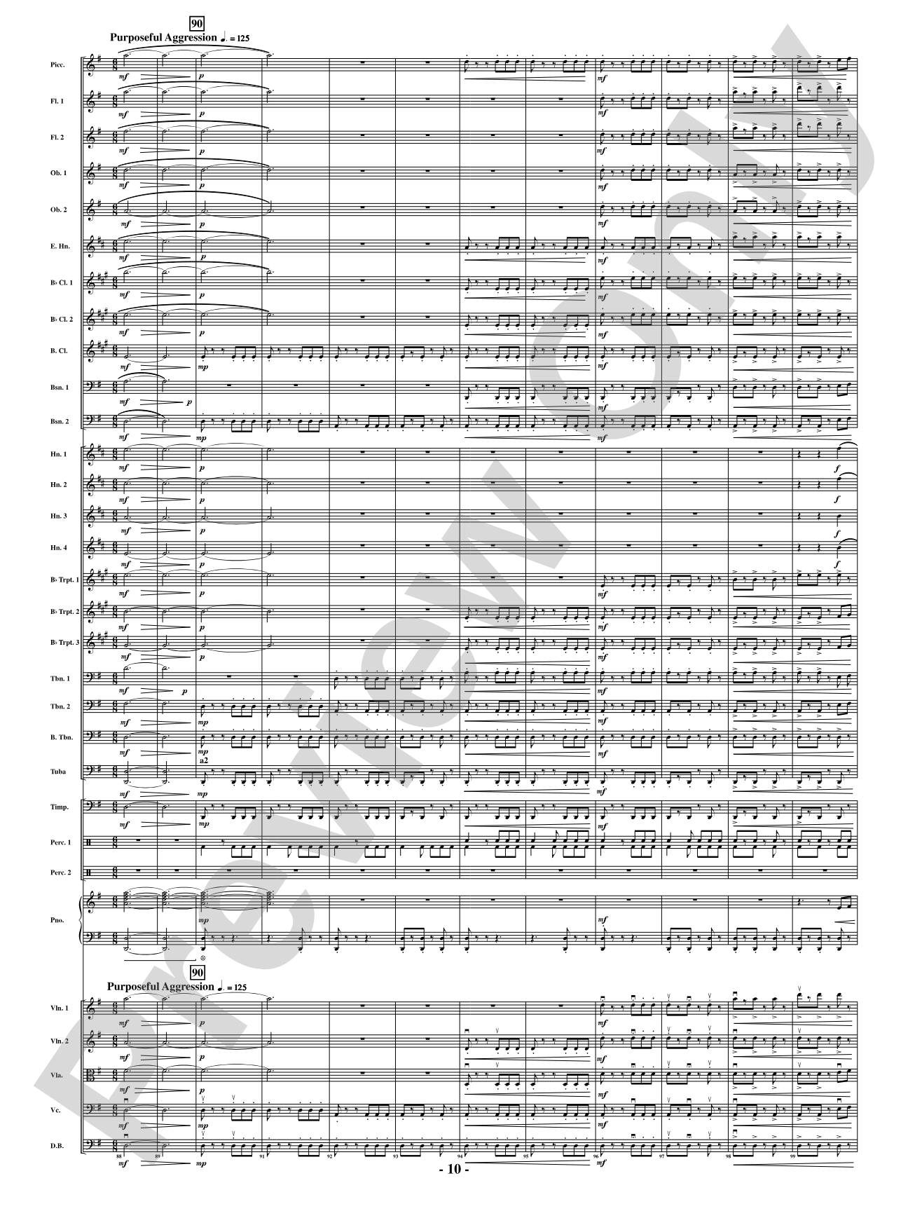 The Highland Games: Full Orchestra Conductor Score & Parts