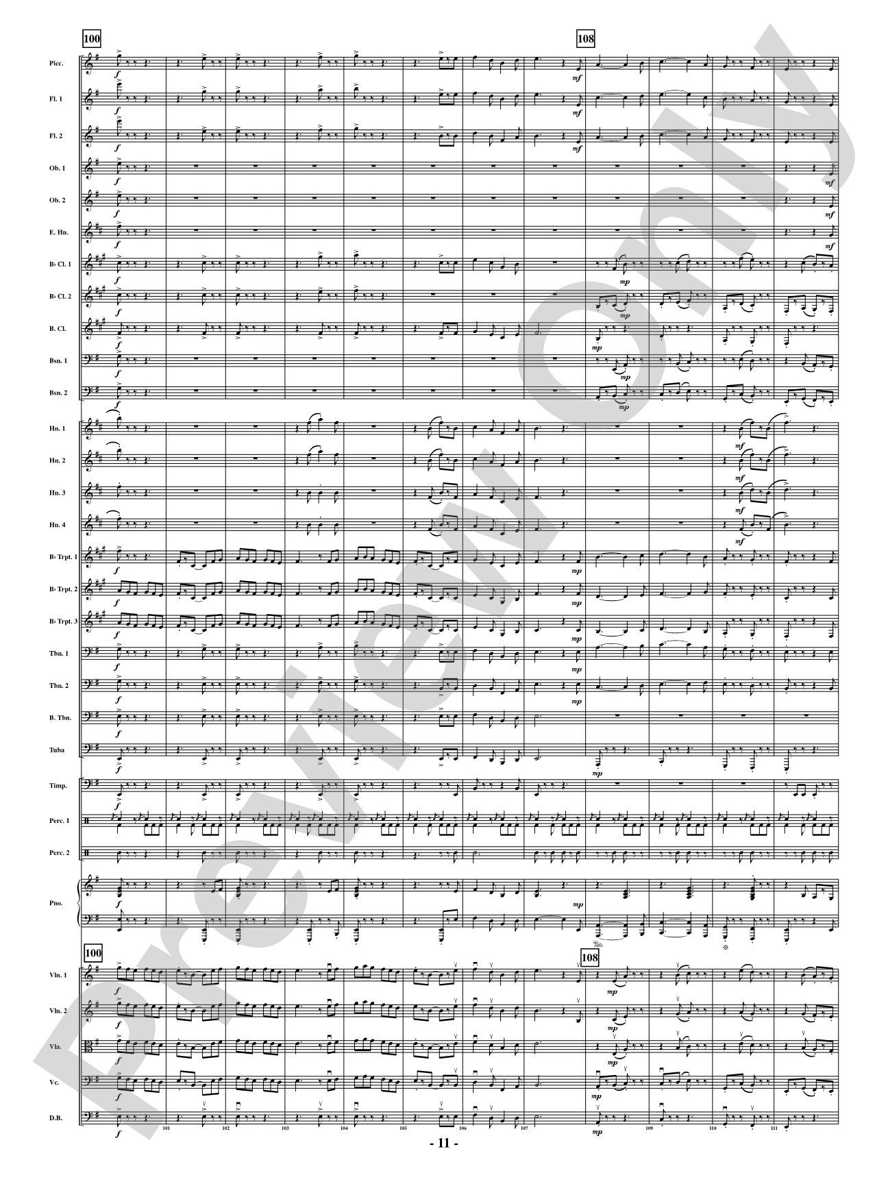 The Highland Games: Full Orchestra Conductor Score & Parts