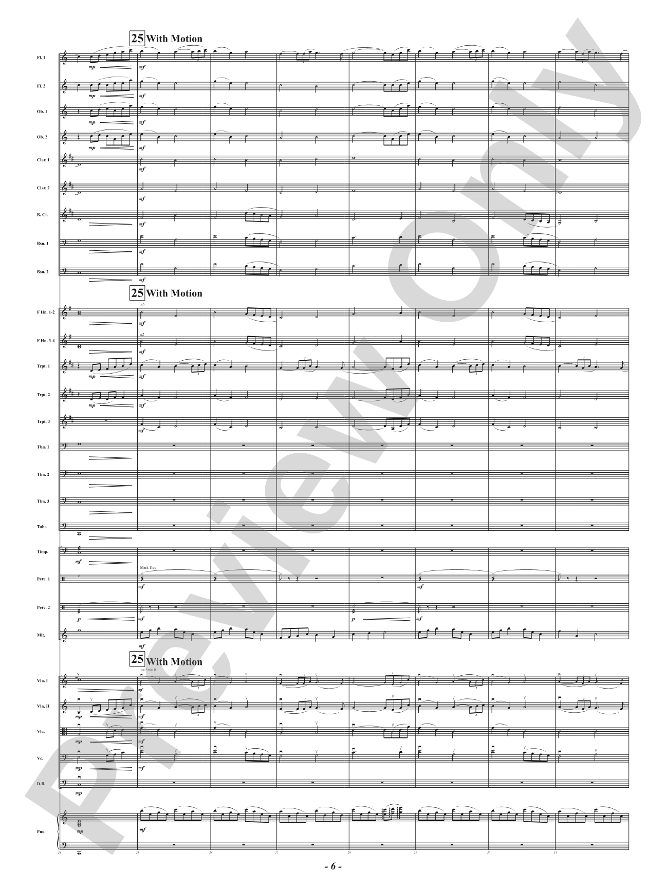 Blue - From Krisanna's Colors: Full Orchestra Conductor Score & Parts