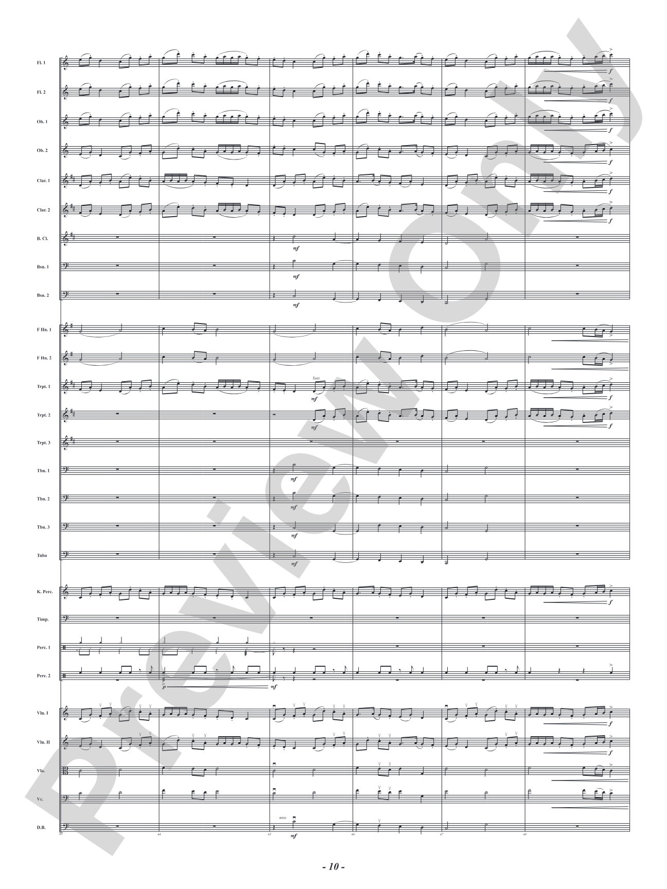 Yellow - From Krisanna's Colors: Full Orchestra Conductor Score & Parts