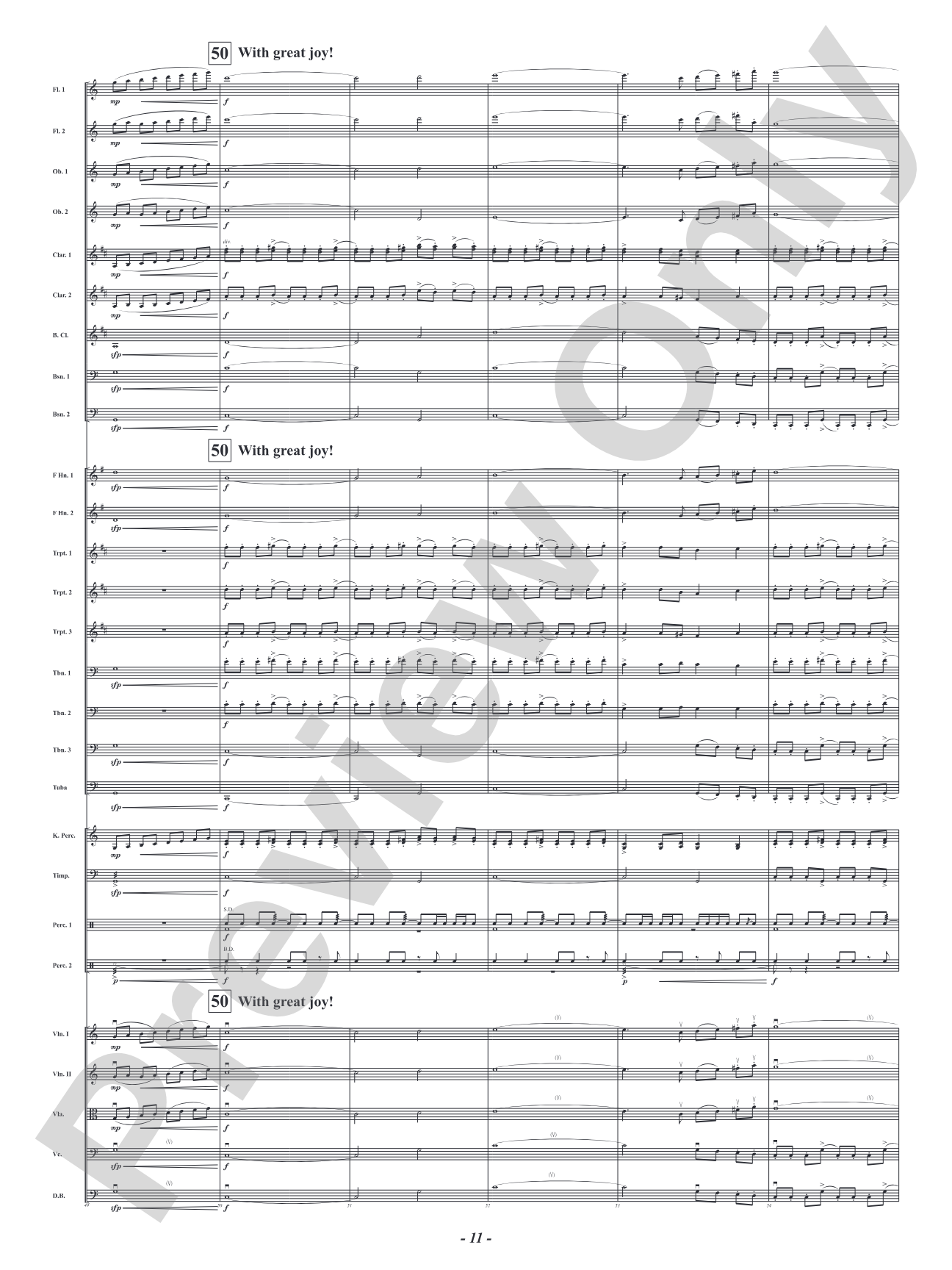 Yellow - From Krisanna's Colors: Full Orchestra Conductor Score & Parts