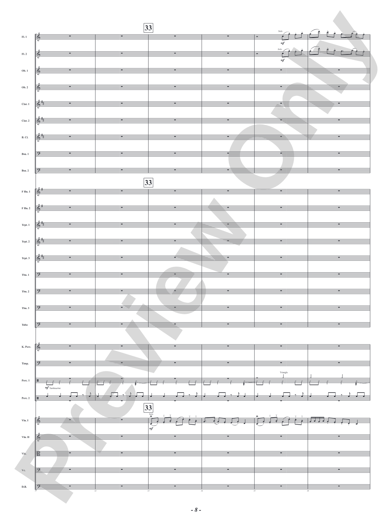 Yellow - From Krisanna's Colors: Full Orchestra Conductor Score & Parts