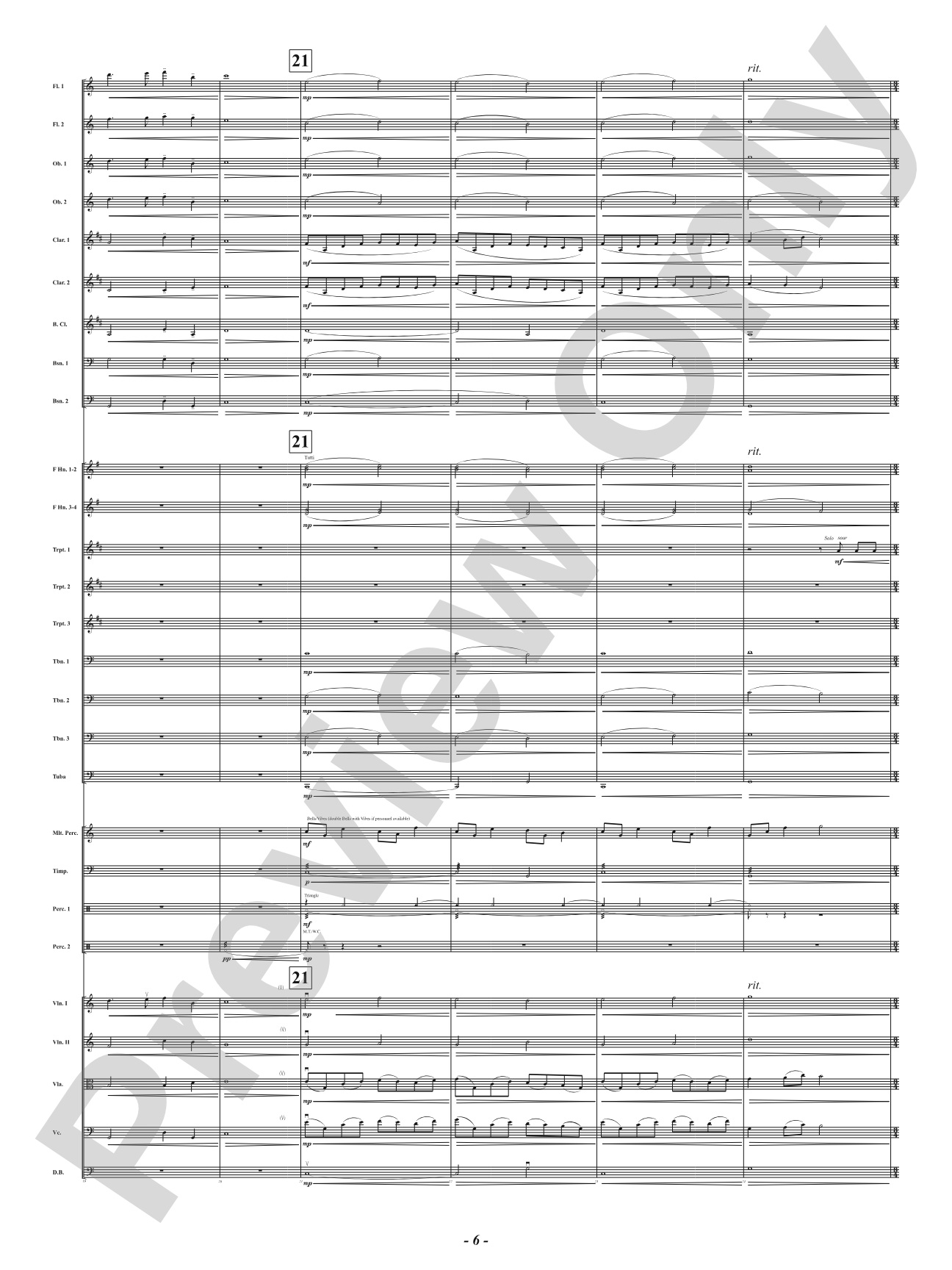 A Mother's Hymn - How Great Thou Art: Full Orchestra Conductor Score & Parts