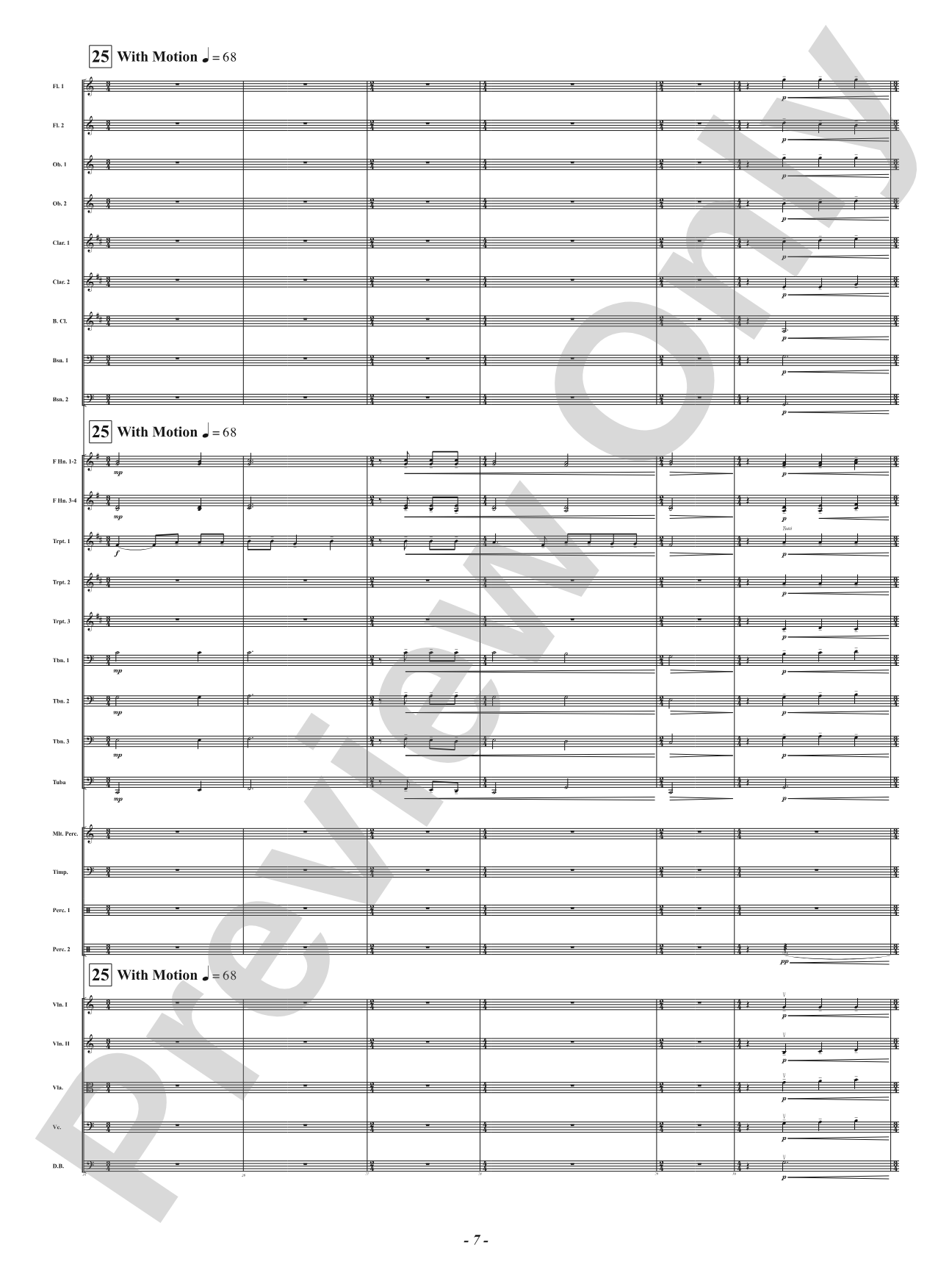 A Mother's Hymn - How Great Thou Art: Full Orchestra Conductor Score & Parts
