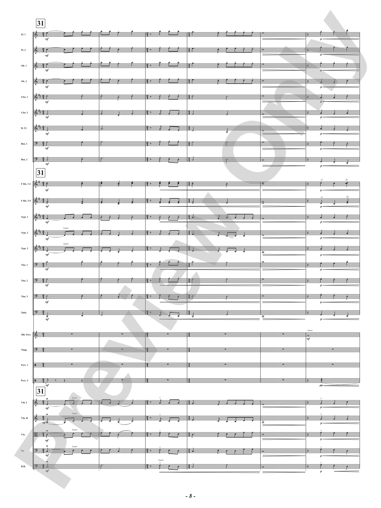 A Mother's Hymn - How Great Thou Art: Full Orchestra Conductor Score & Parts