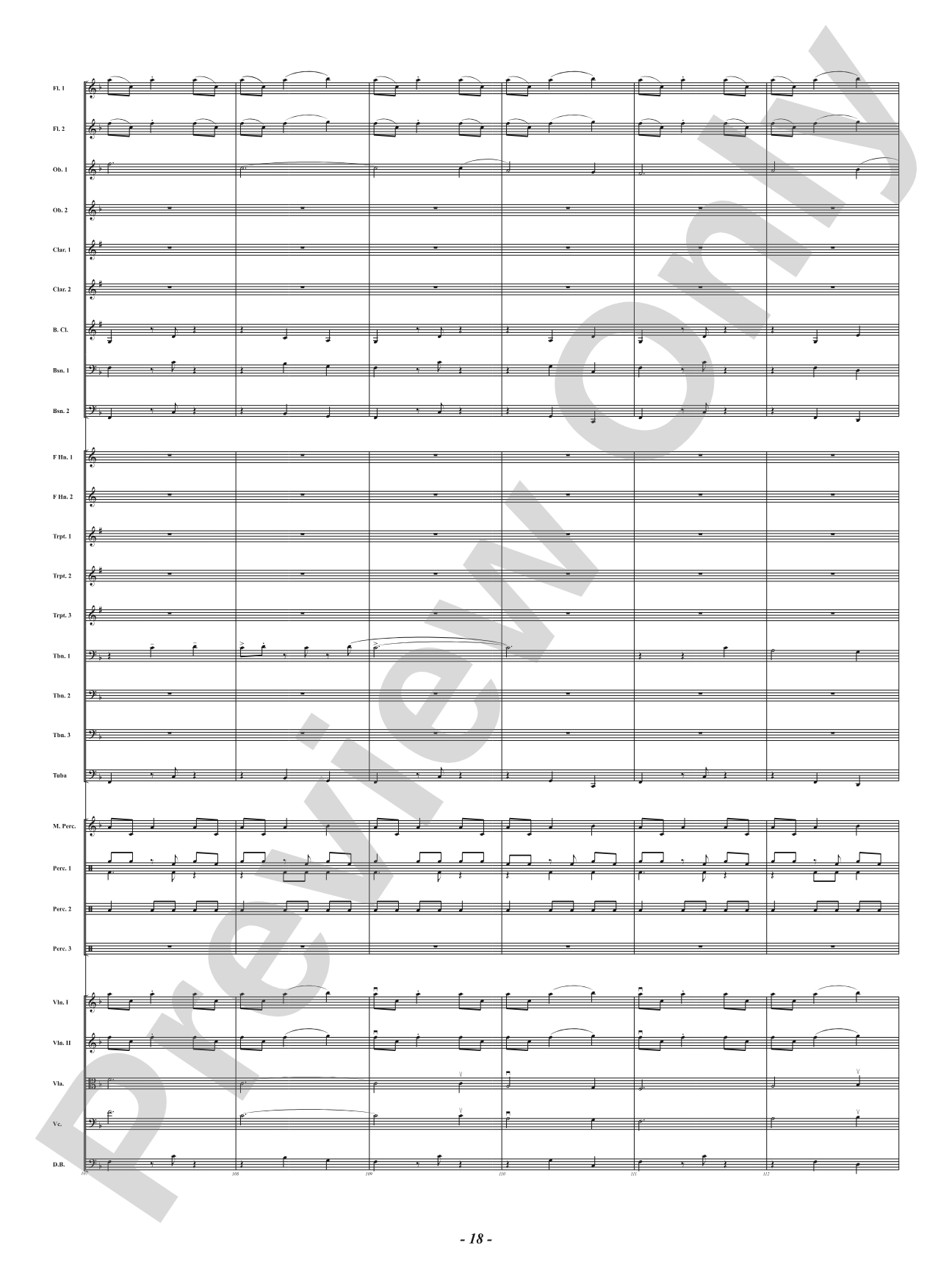 African Holy Night: Full Orchestra Conductor Score & Parts