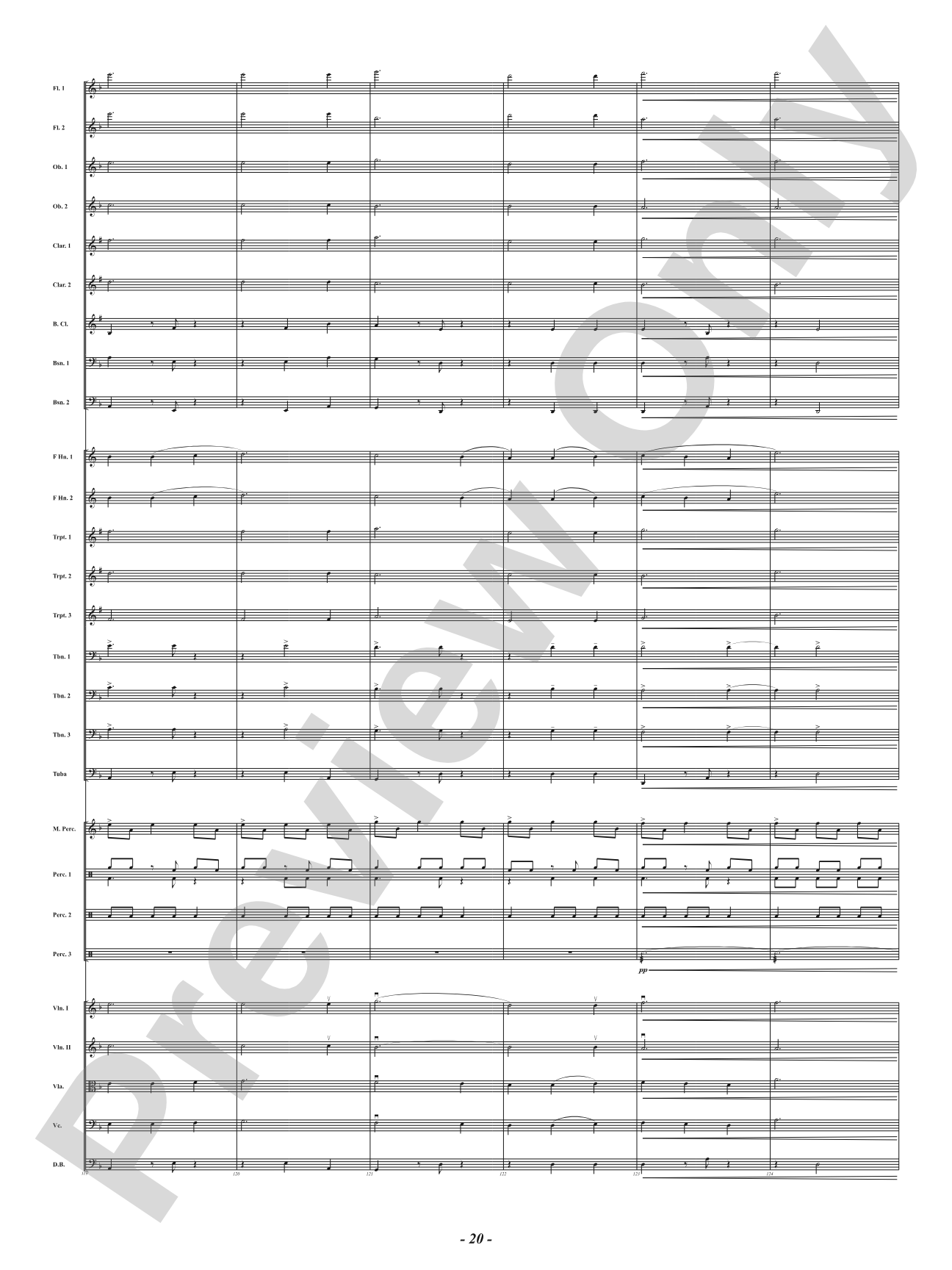 African Holy Night: Full Orchestra Conductor Score & Parts