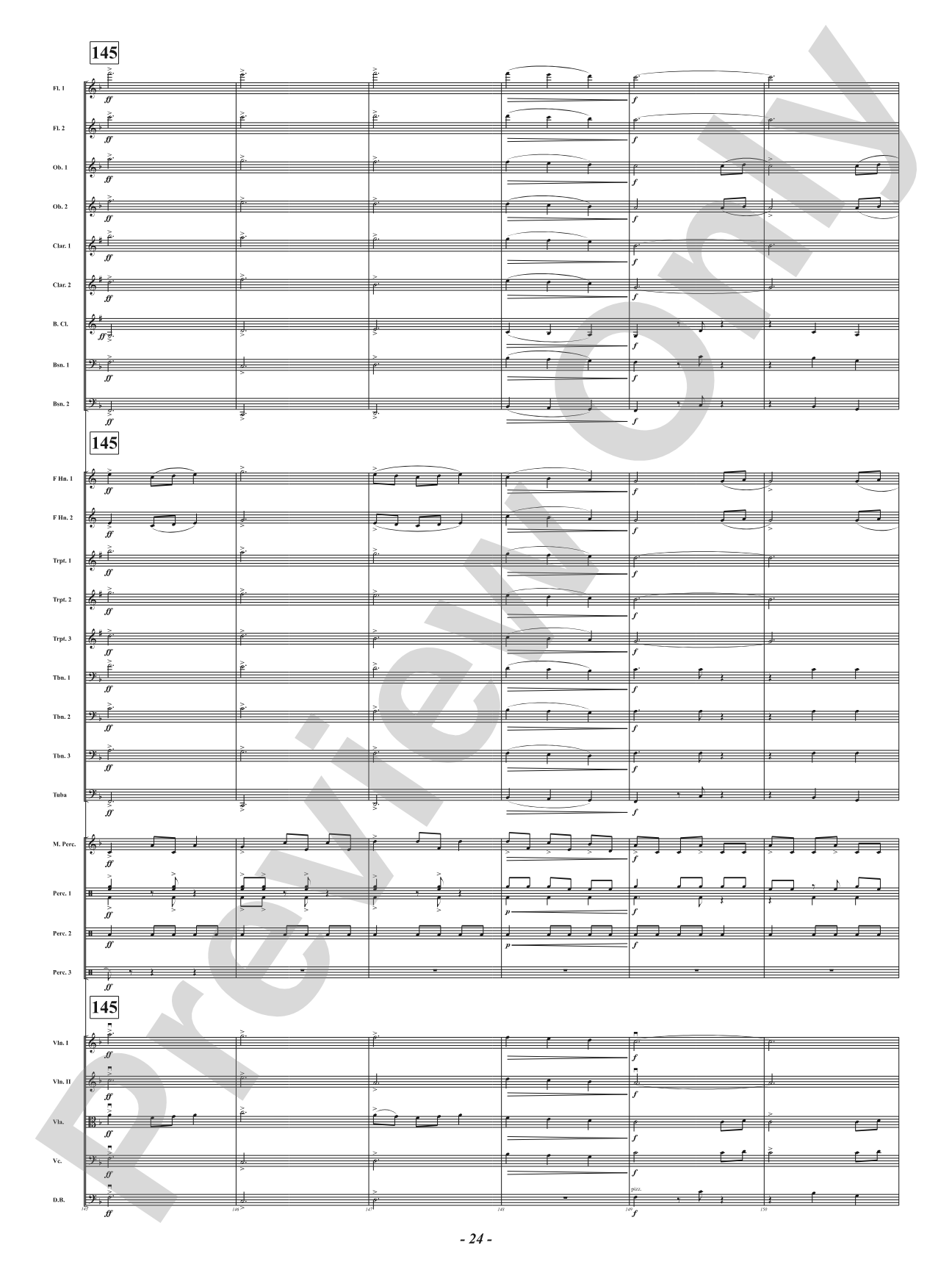 African Holy Night: Full Orchestra Conductor Score & Parts