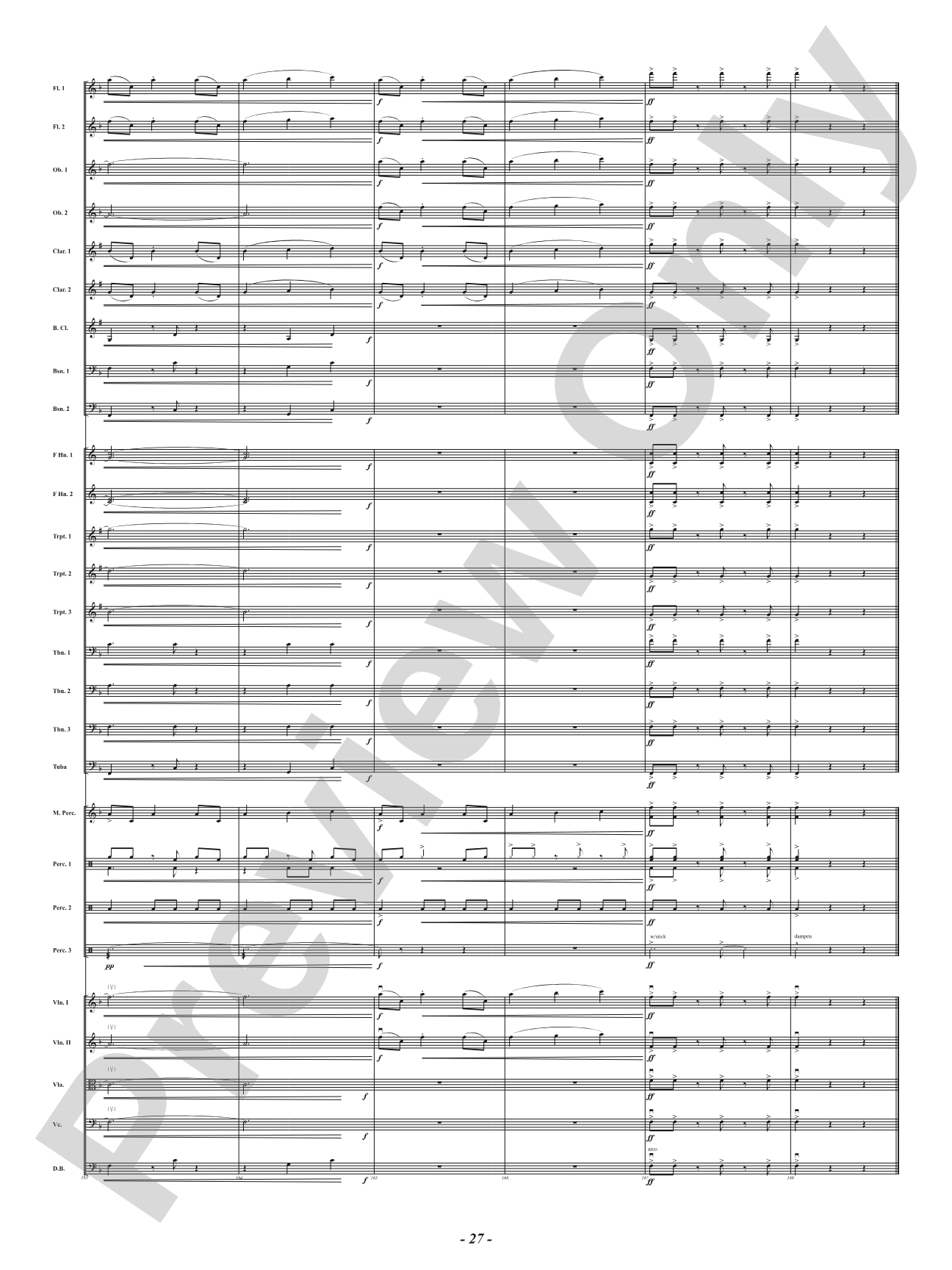 African Holy Night: Full Orchestra Conductor Score & Parts