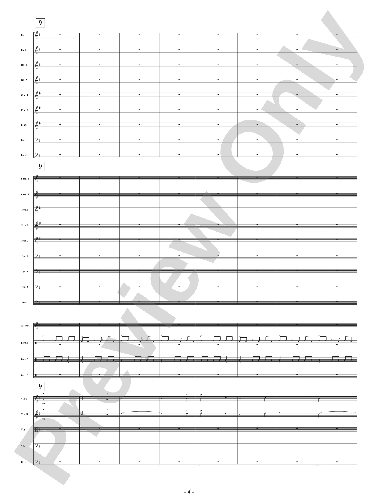 African Holy Night: Full Orchestra Conductor Score & Parts