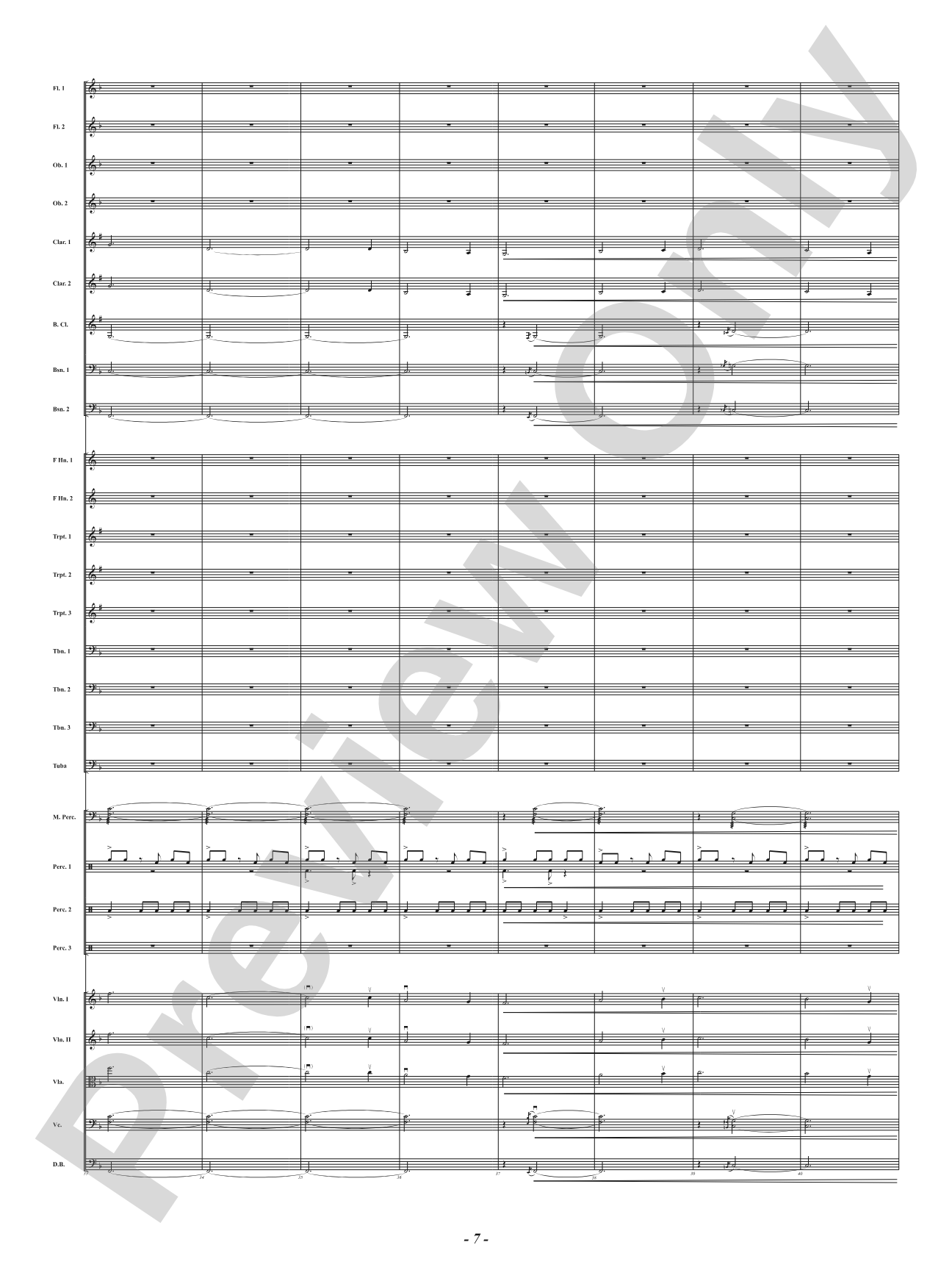 African Holy Night: Full Orchestra Conductor Score & Parts