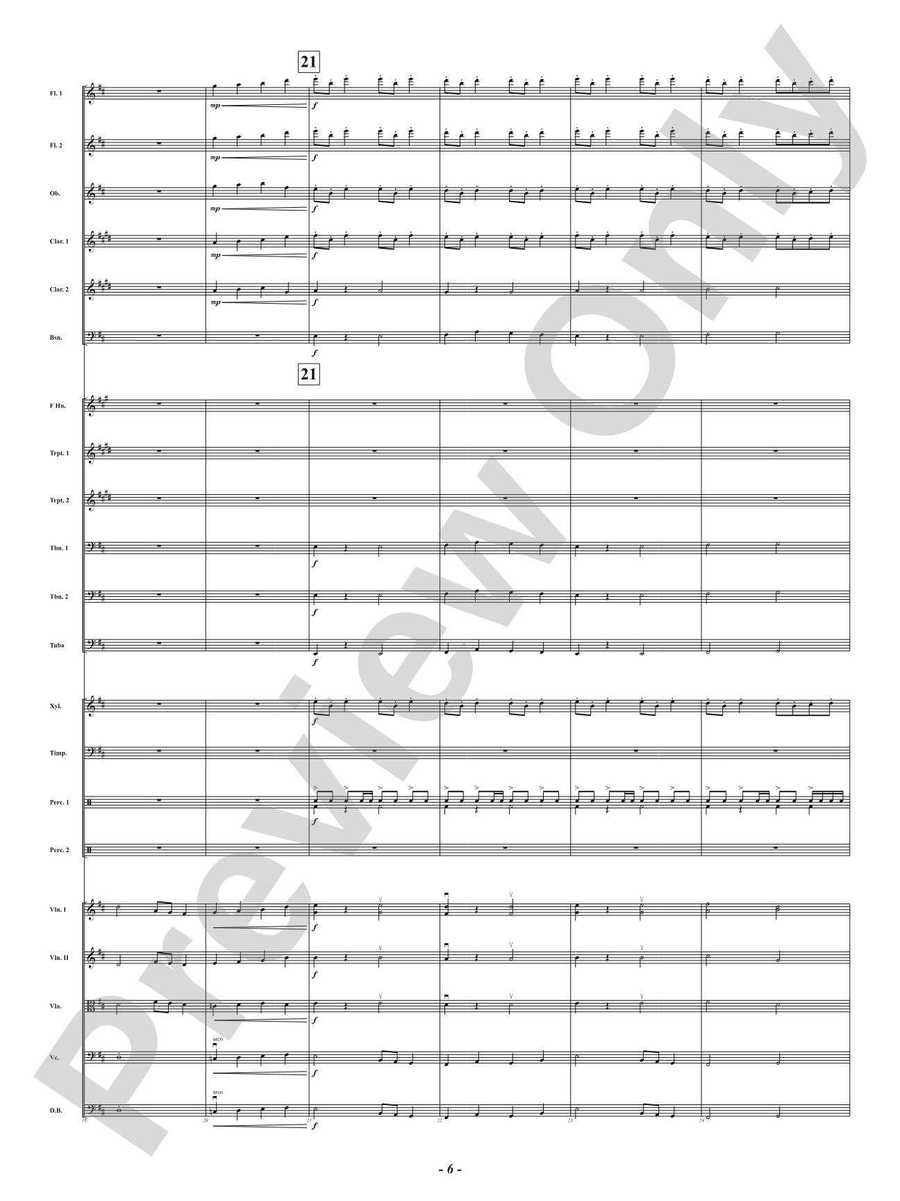 Vivid: Full Orchestra Conductor Score & Parts