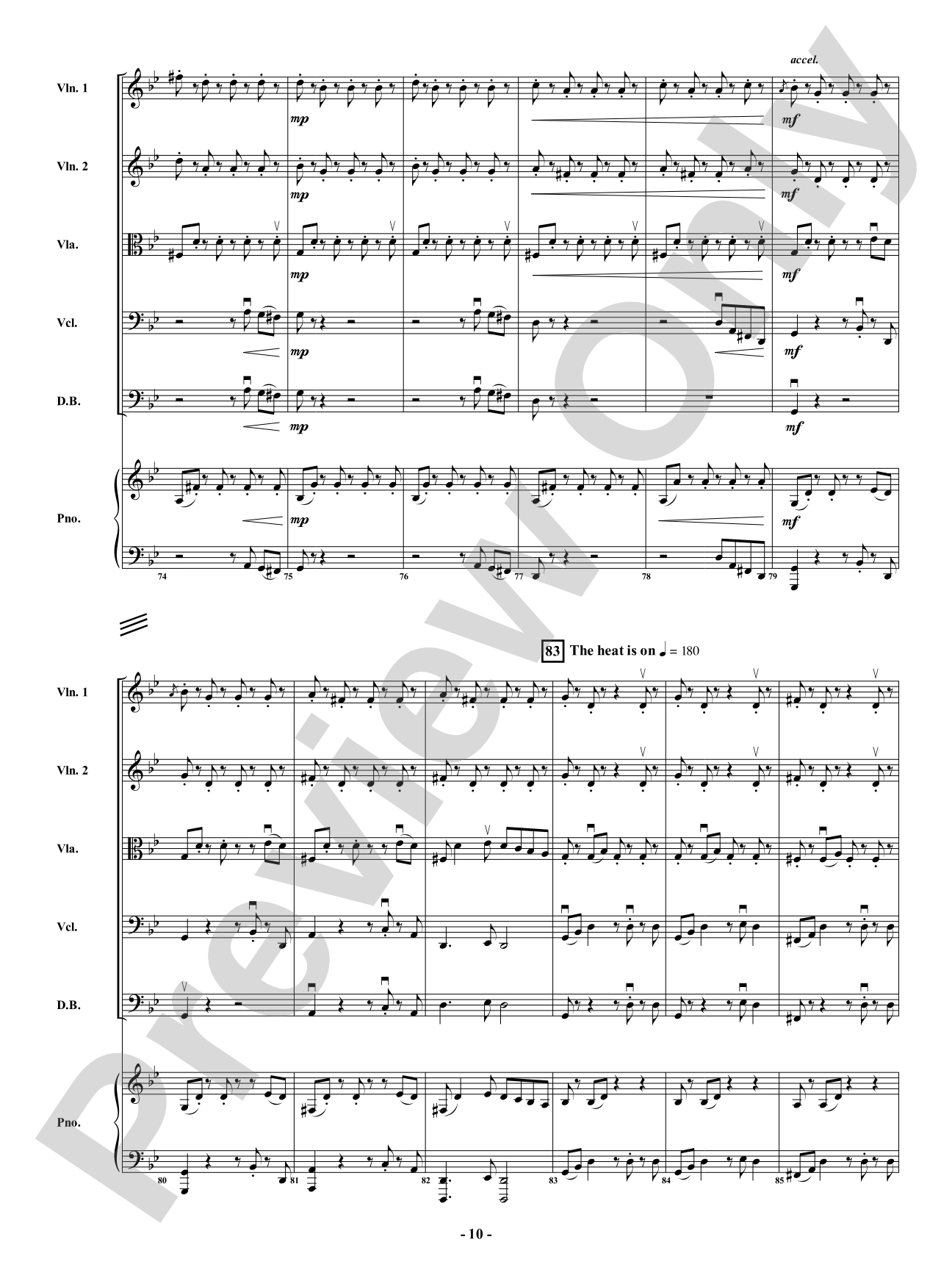 Midnight in Kyiv: String Orchestra Conductor Score & Parts