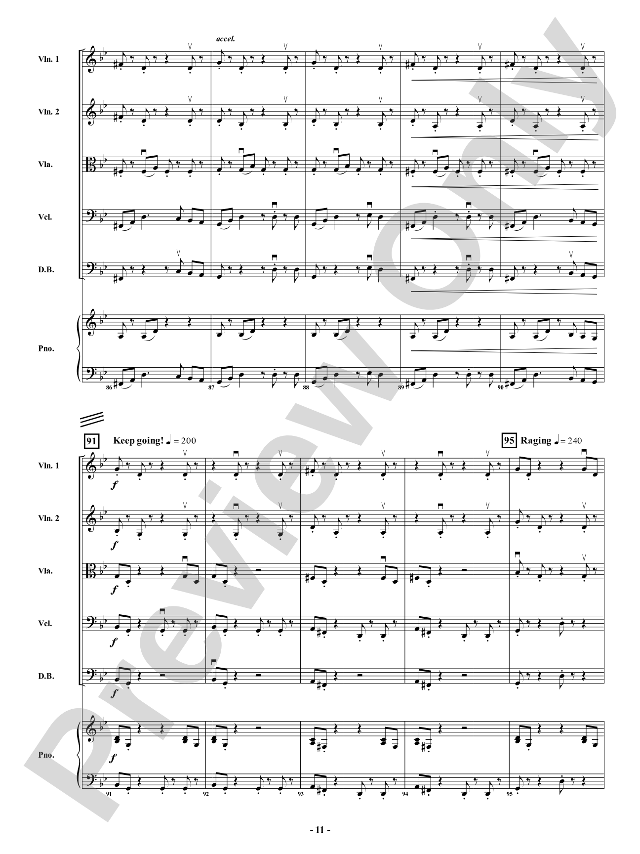 Midnight in Kyiv: String Orchestra Conductor Score & Parts