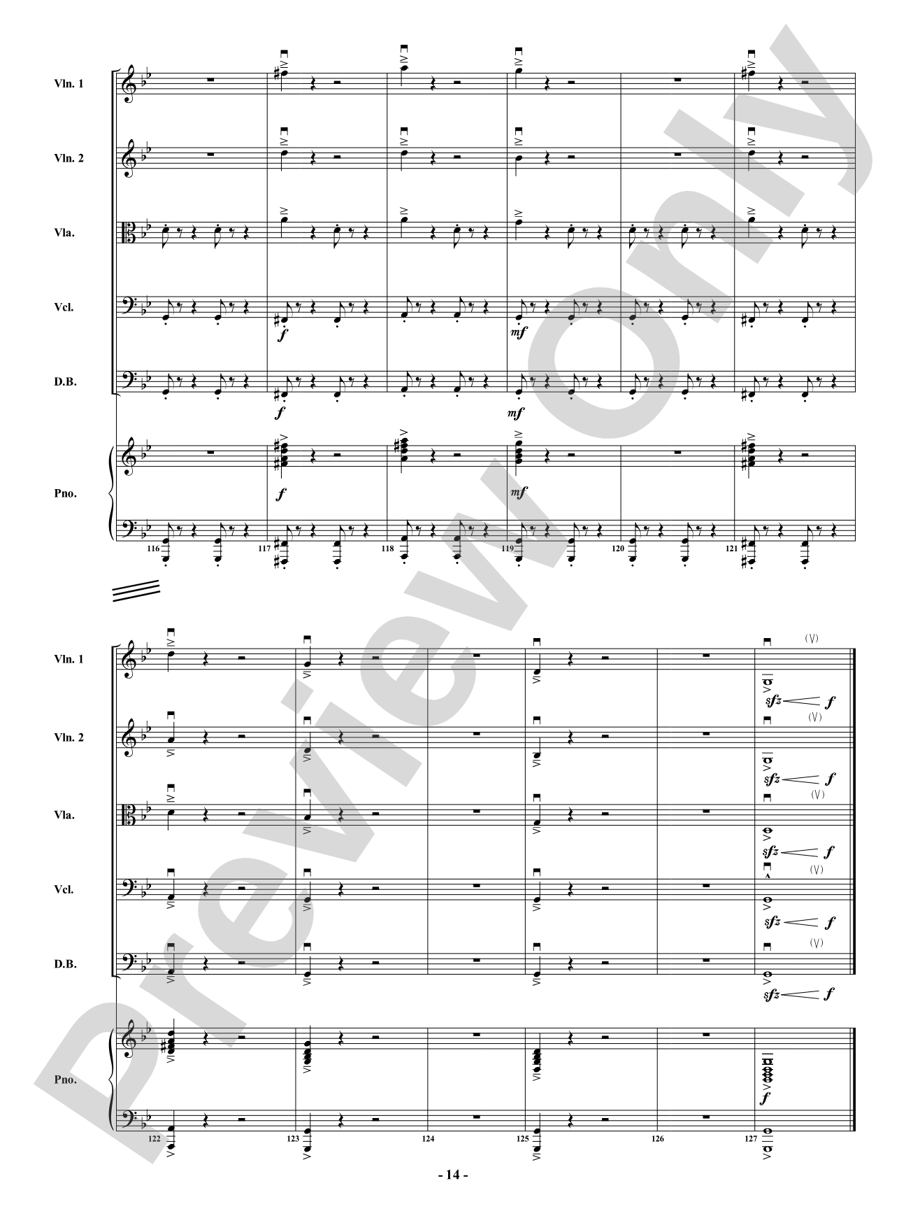 Midnight in Kyiv: String Orchestra Conductor Score & Parts