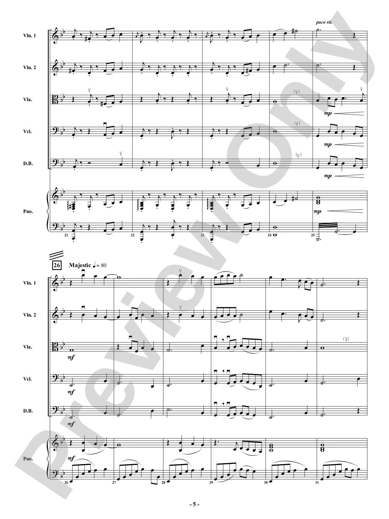 Midnight in Kyiv: String Orchestra Conductor Score & Parts