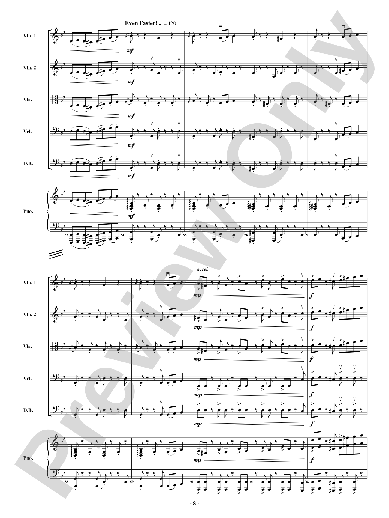 Midnight in Kyiv: String Orchestra Conductor Score & Parts