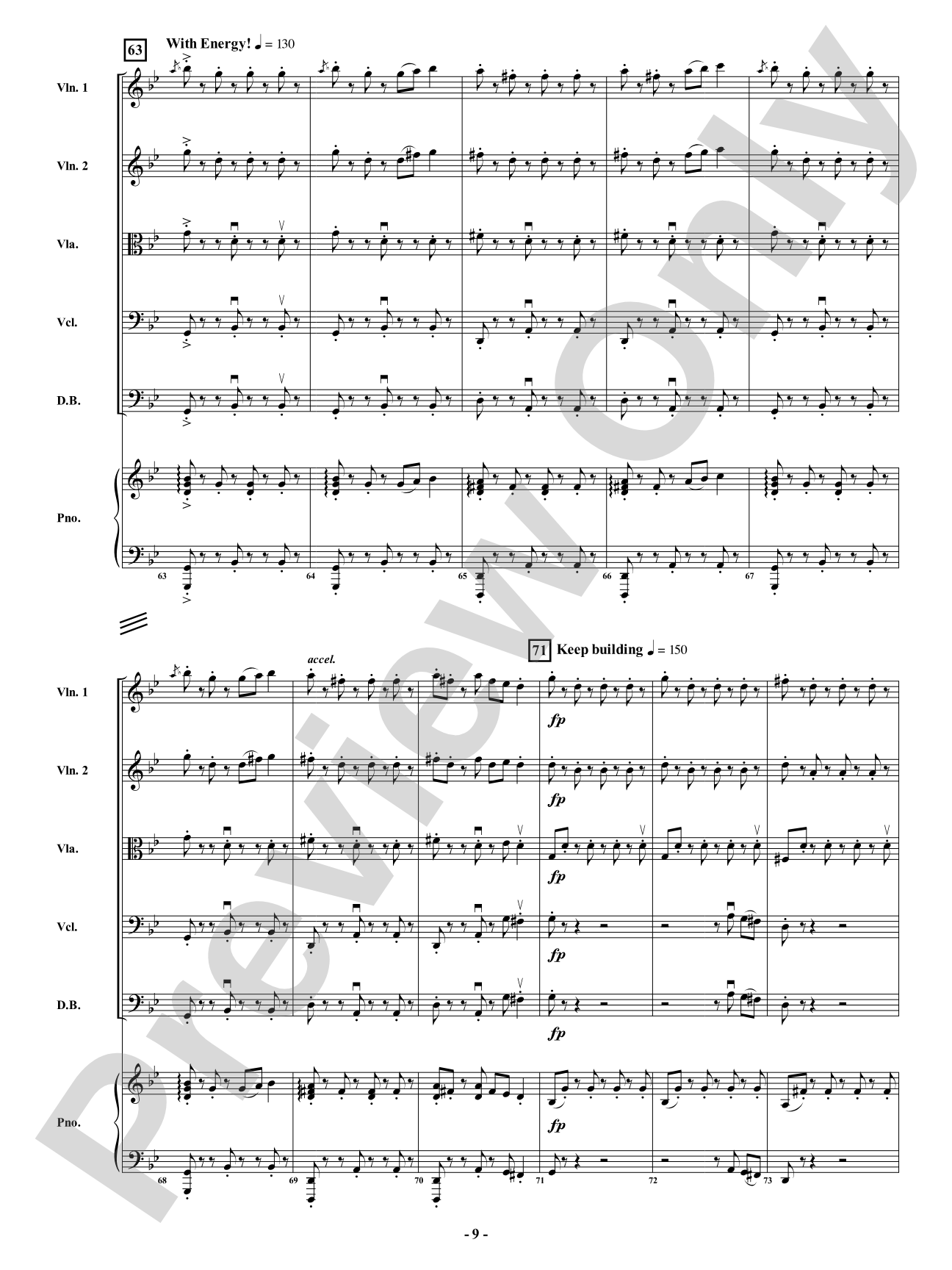 Midnight in Kyiv: String Orchestra Conductor Score & Parts