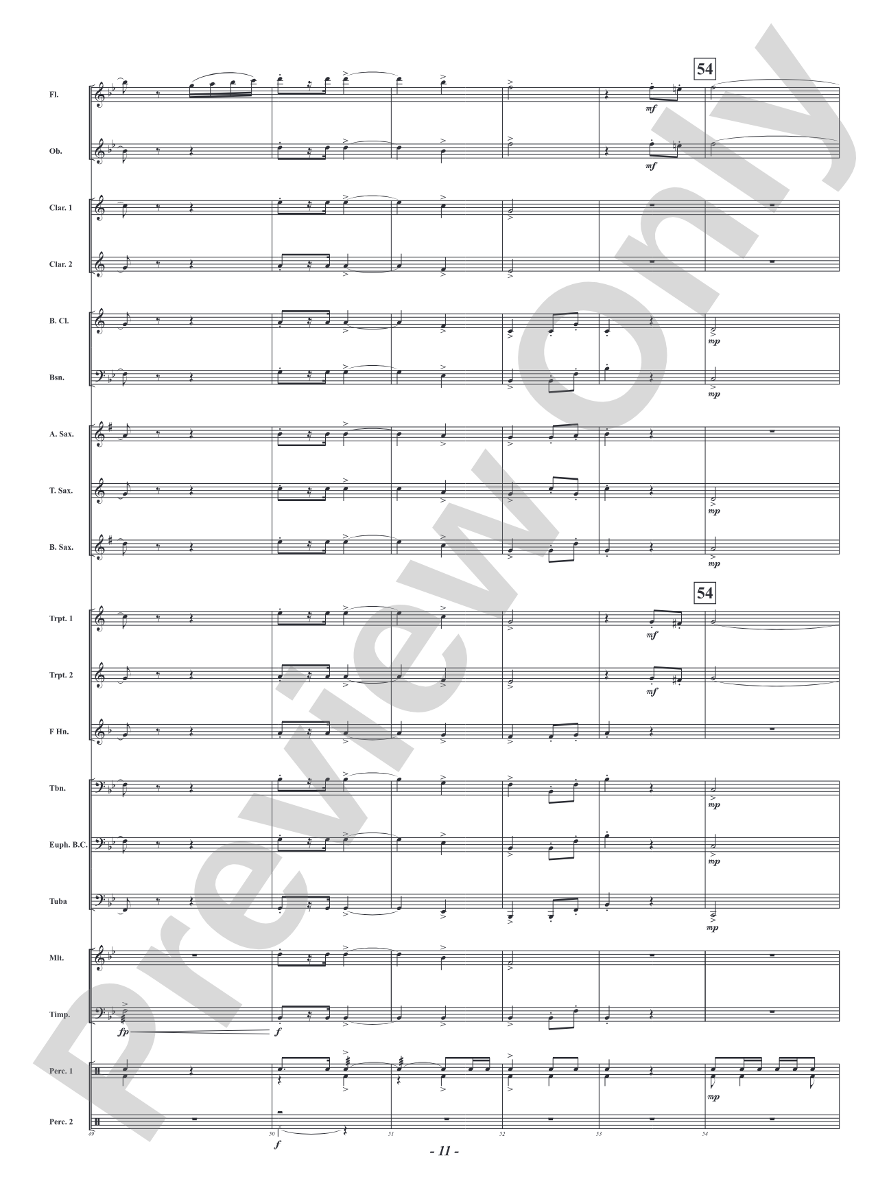 Bronze Star March - Concert March: Concert Band Conductor Score & Parts