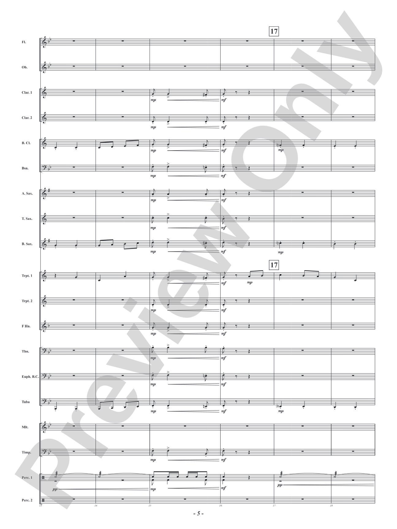 Bronze Star March - Concert March: Concert Band Conductor Score & Parts