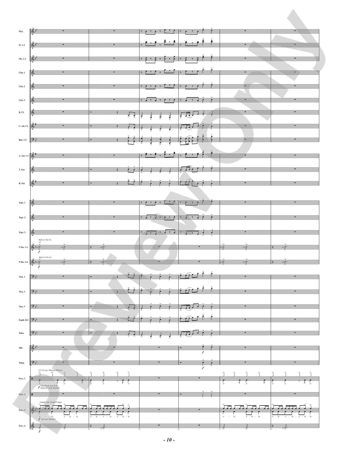 The Royal Hawaiian - Concert March: Concert Band Conductor Score & Parts