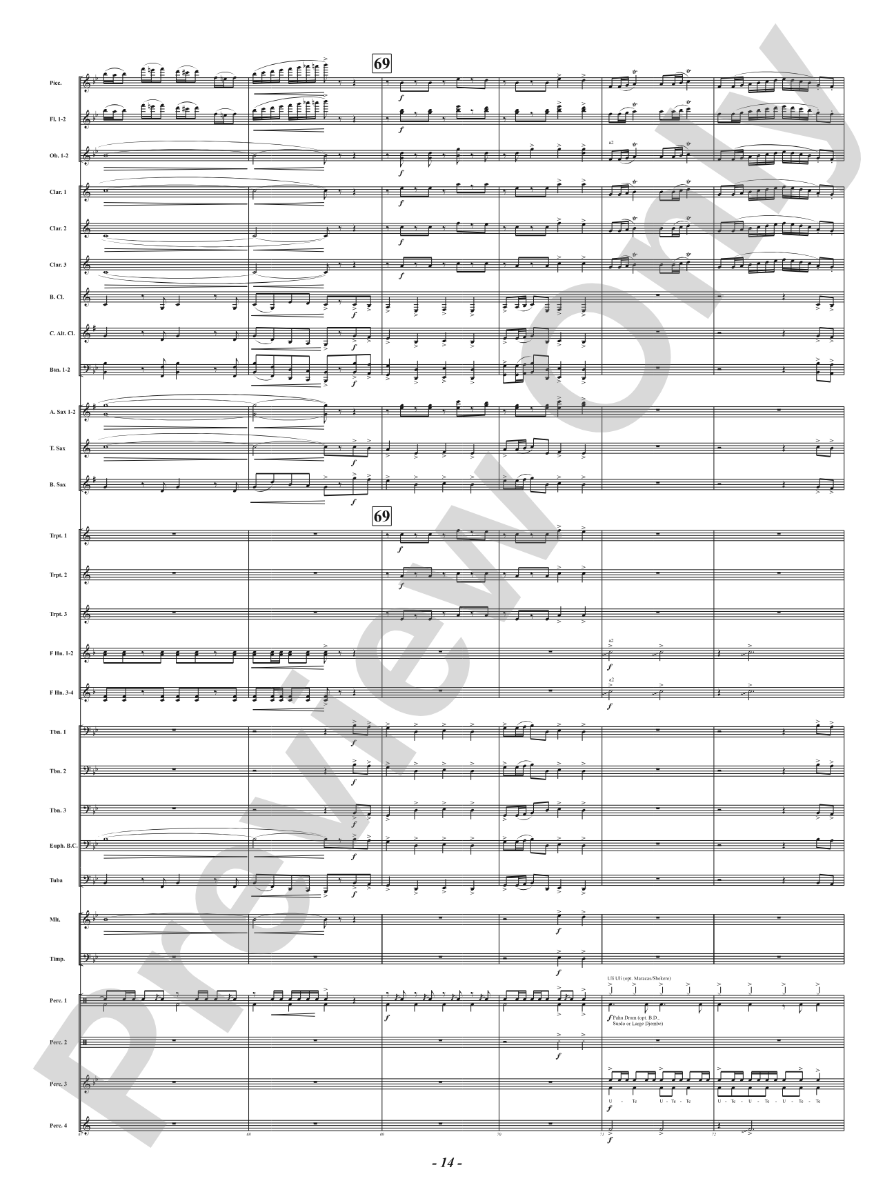 The Royal Hawaiian - Concert March: Concert Band Conductor Score & Parts