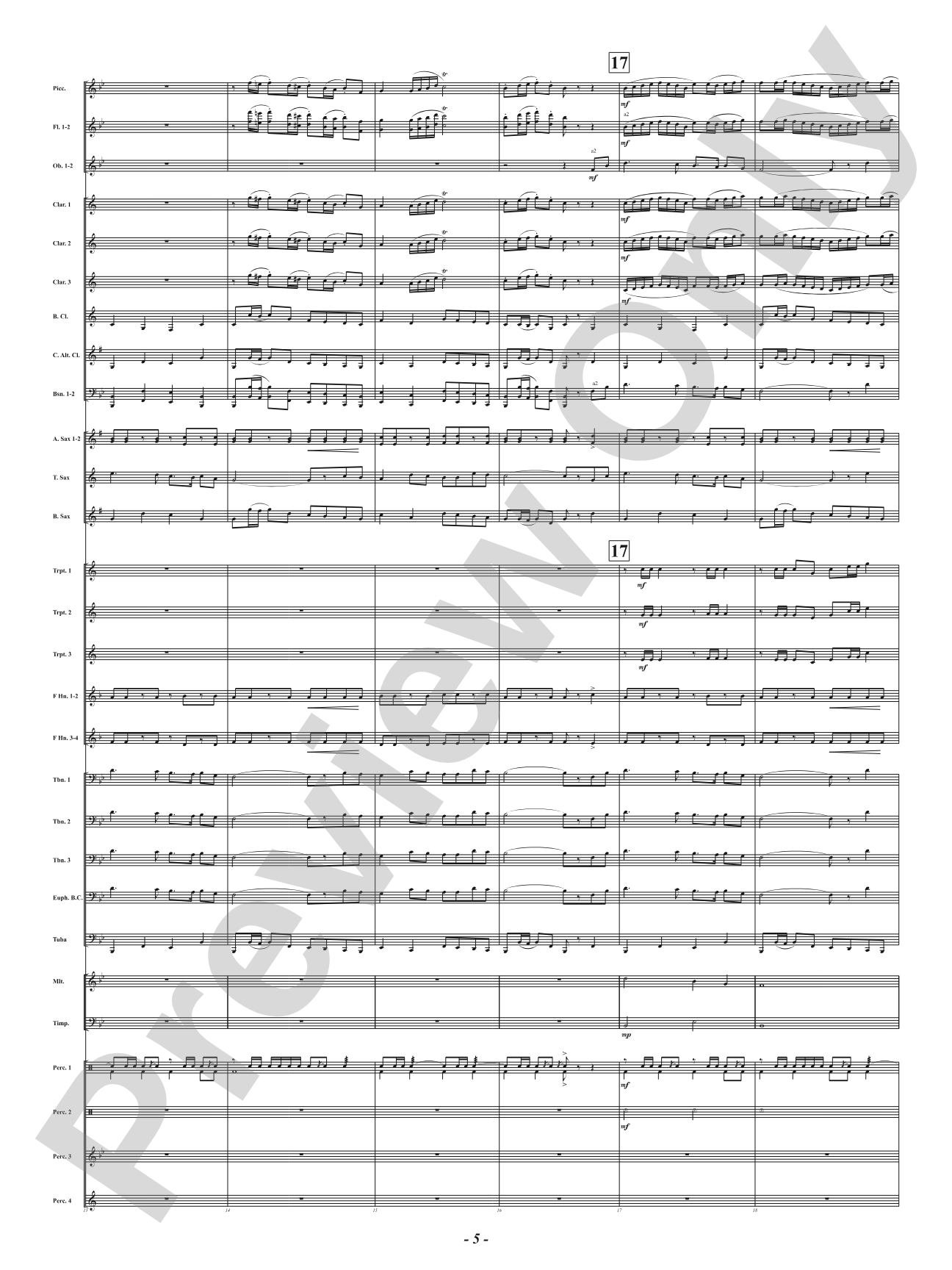 The Royal Hawaiian - Concert March: Concert Band Conductor Score & Parts