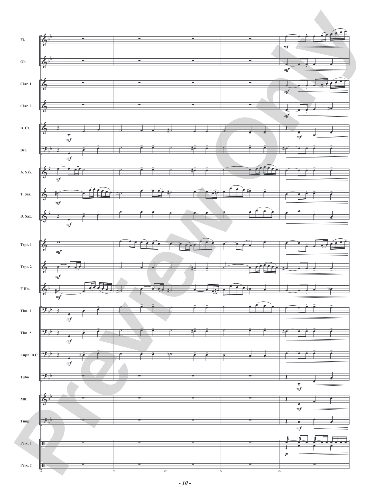 Heartstring: Concert Band Conductor Score & Parts