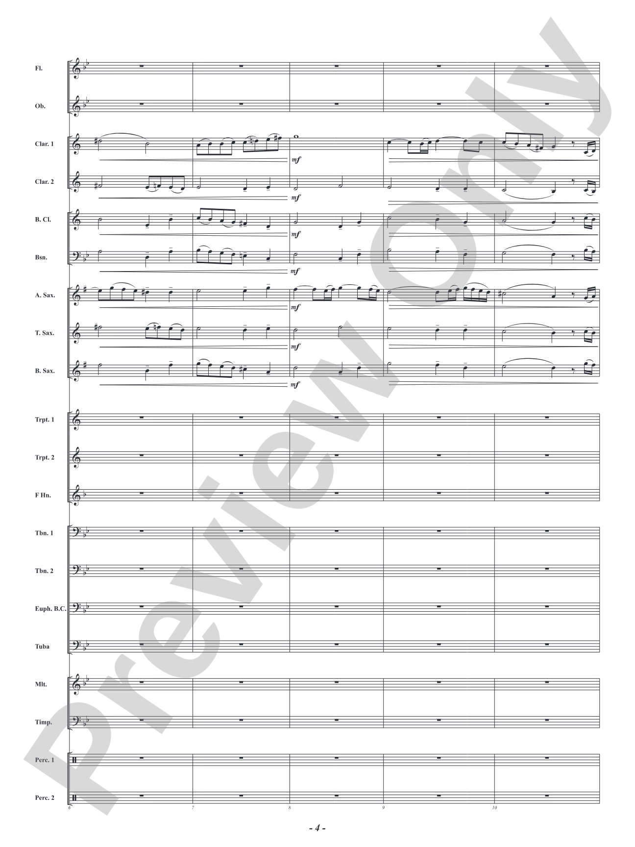 Heartstring: Concert Band Conductor Score & Parts