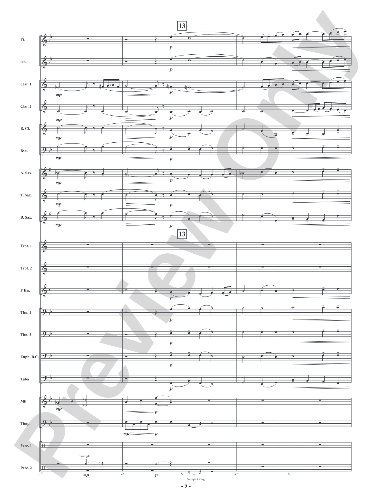 Heartstring: Concert Band Conductor Score & Parts