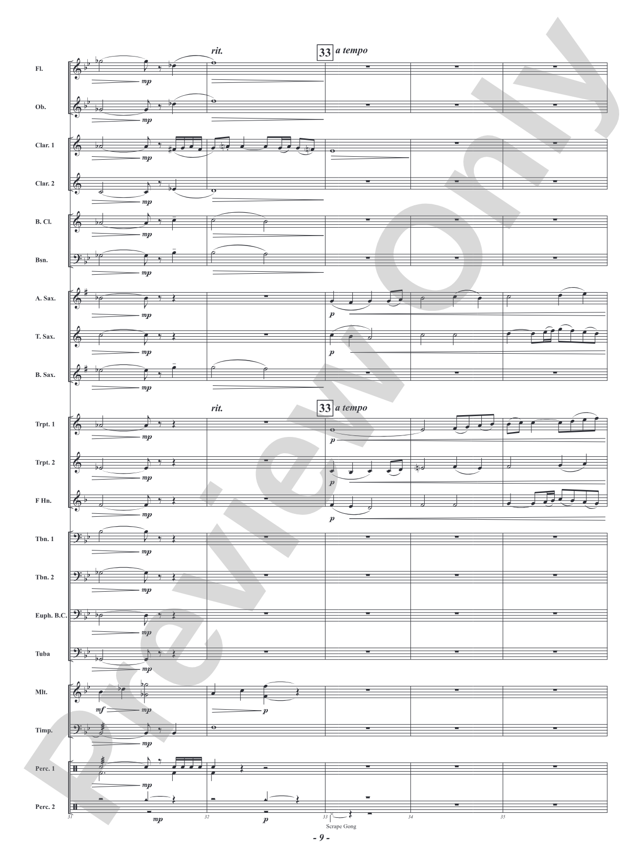 Heartstring: Concert Band Conductor Score & Parts