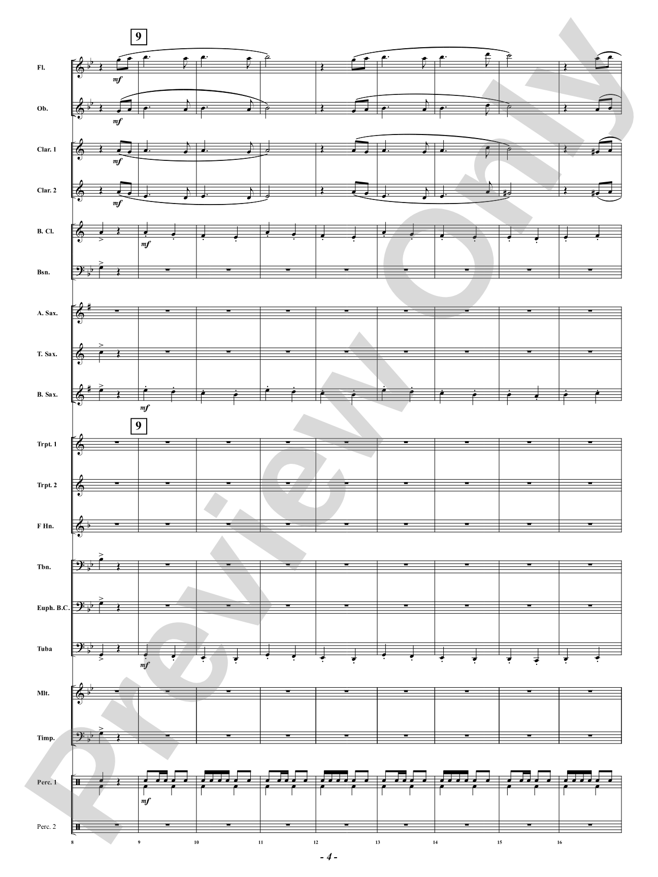 The Sea Dogs March: Concert Band Conductor Score & Parts