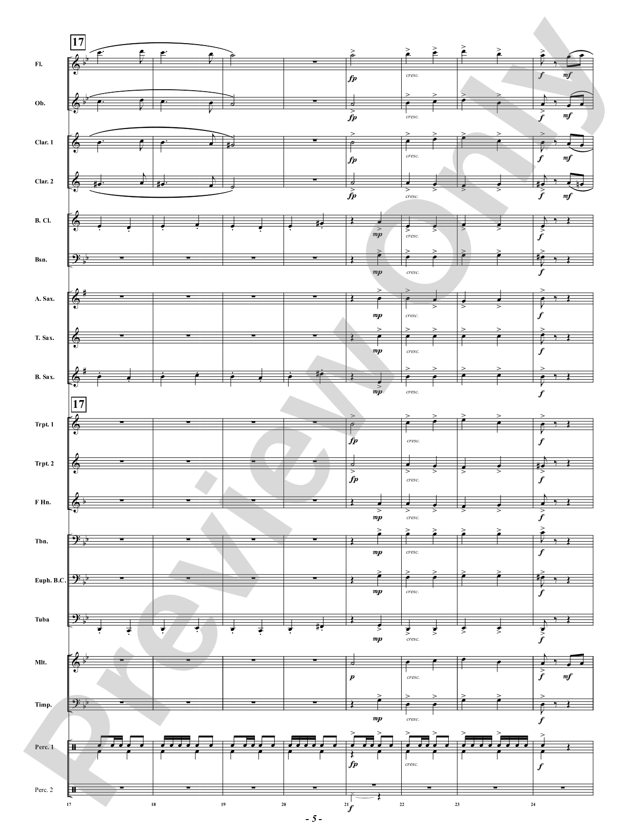 The Sea Dogs March: Concert Band Conductor Score & Parts