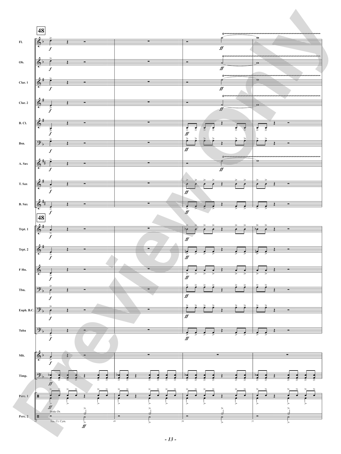 Battle Volcano: Concert Band Conductor Score & Parts