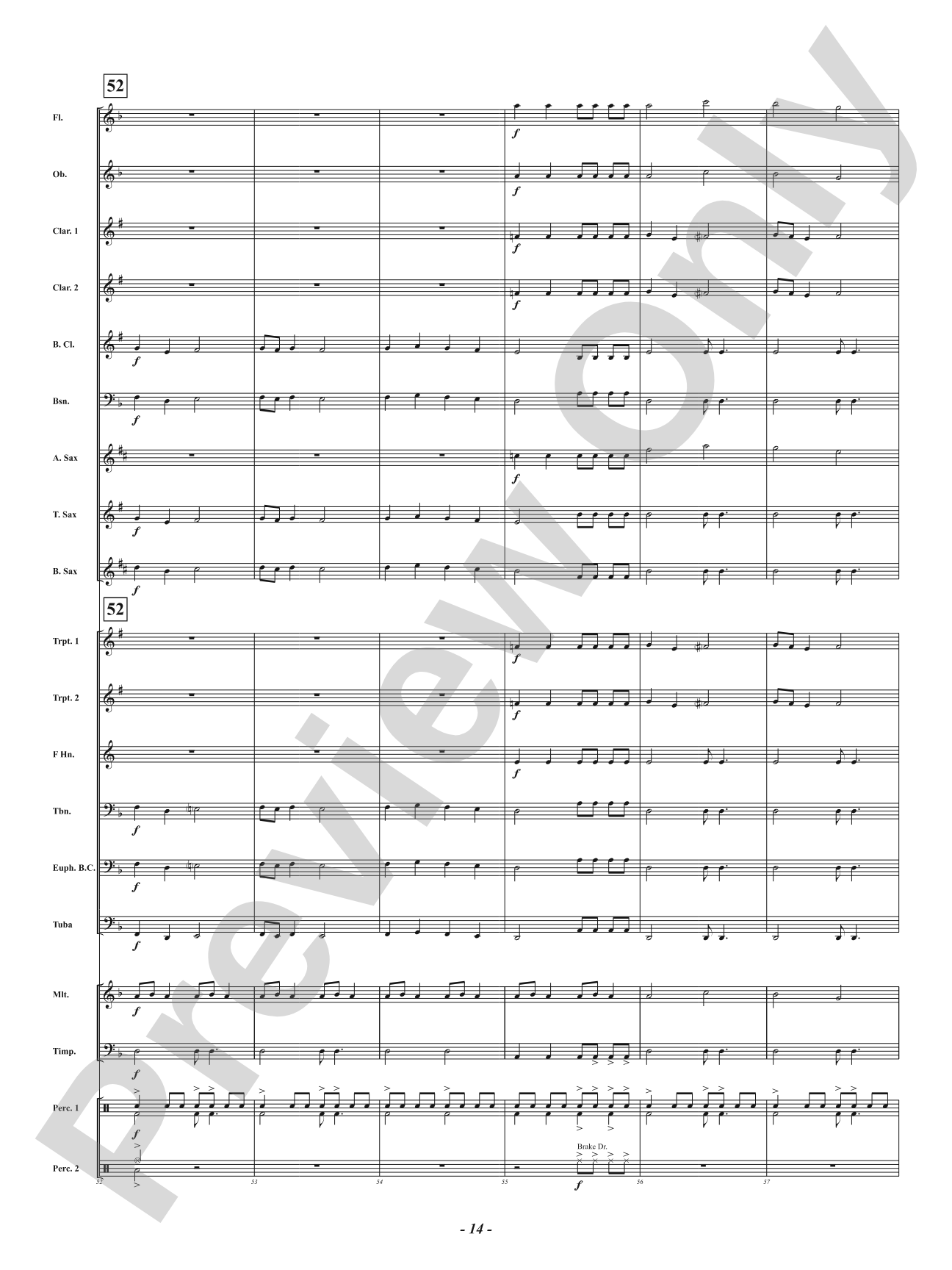 Battle Volcano: Concert Band Conductor Score & Parts