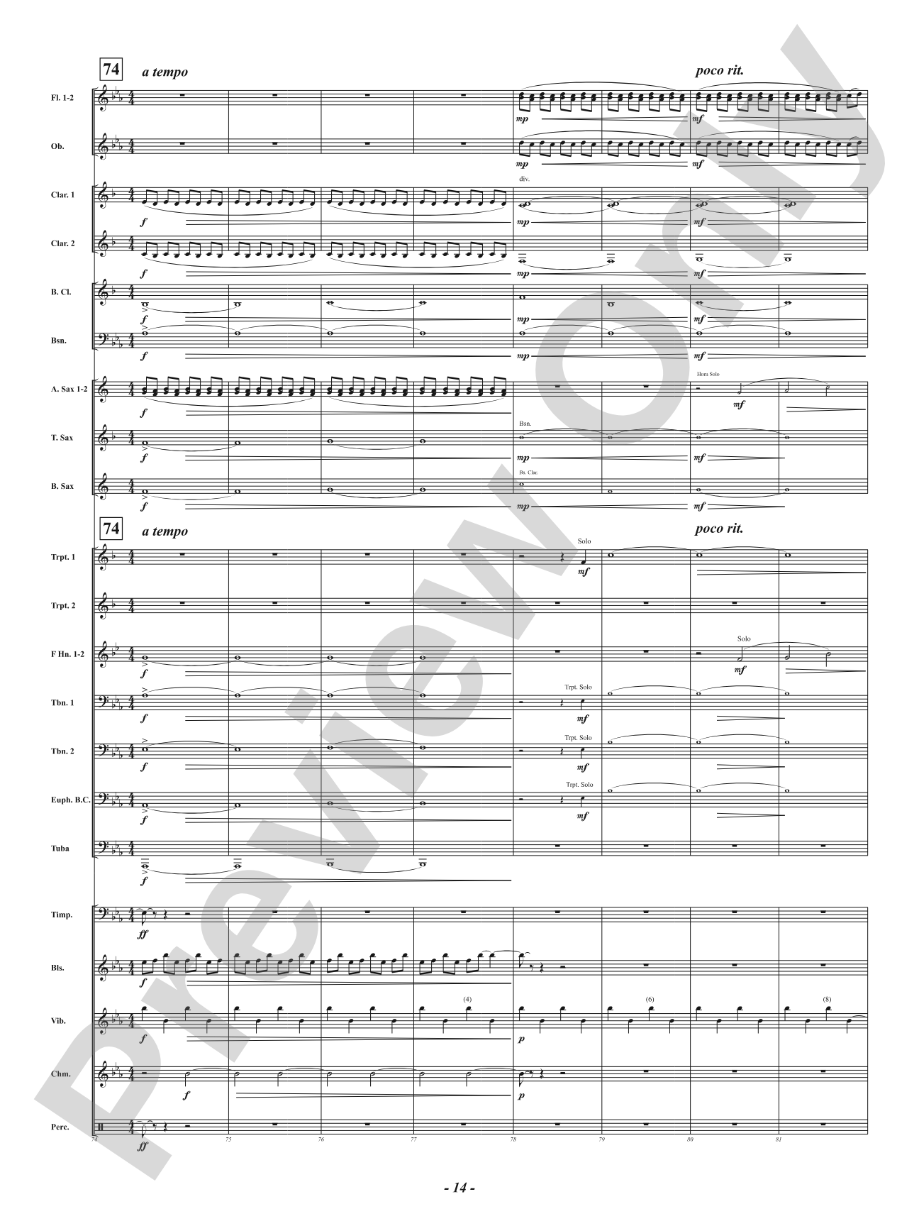 She Loves the Light: Concert Band Conductor Score & Parts