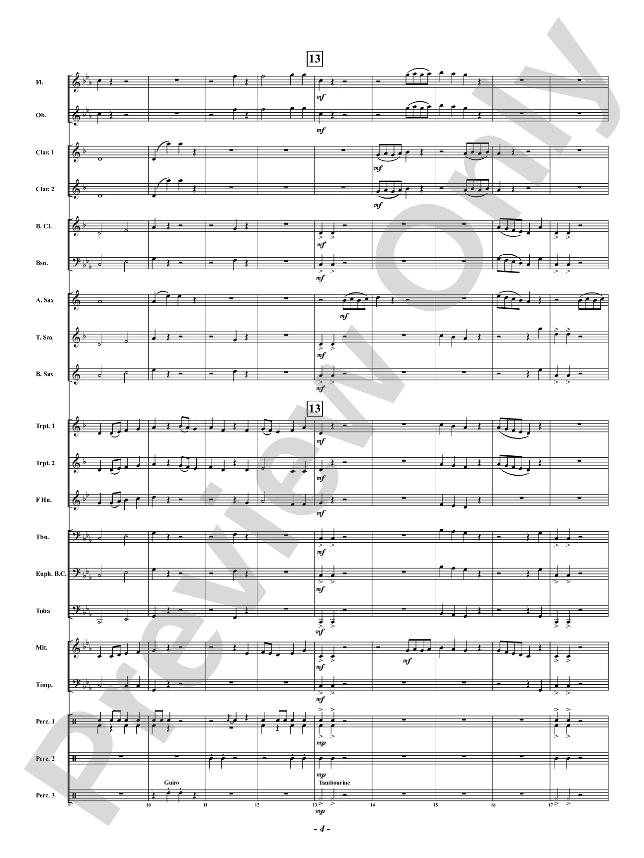 Grenadilla Jungle - With Clarinet Pop-Ups: Concert Band Conductor Score & Parts