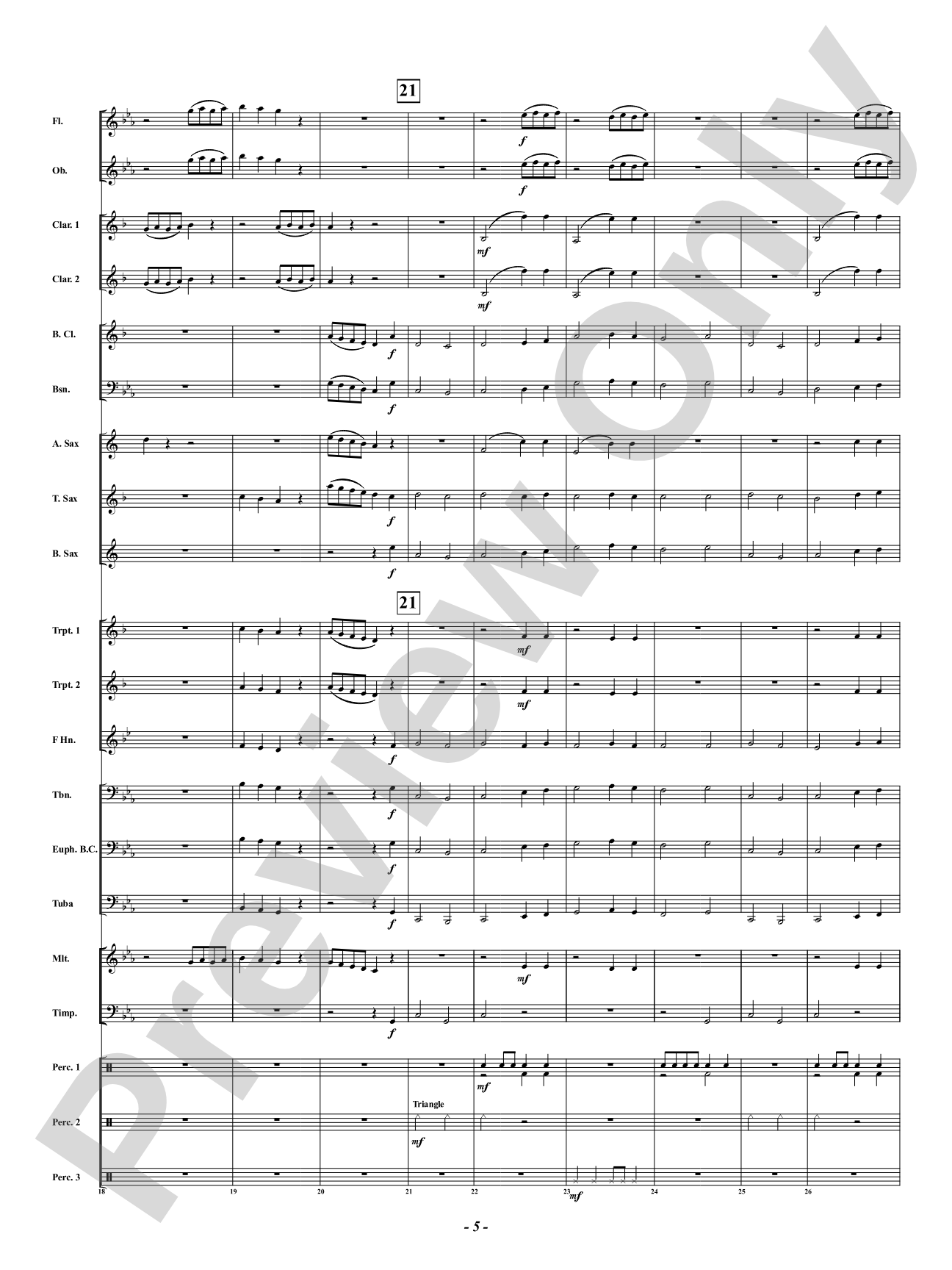 Grenadilla Jungle - With Clarinet Pop-Ups: Concert Band Conductor Score & Parts